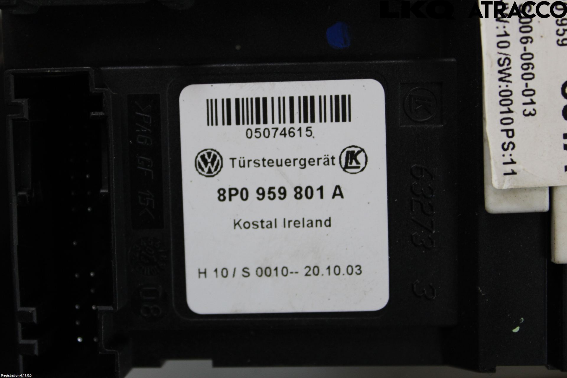 Audi A3/S3     96-03 Vindusheis El Komp