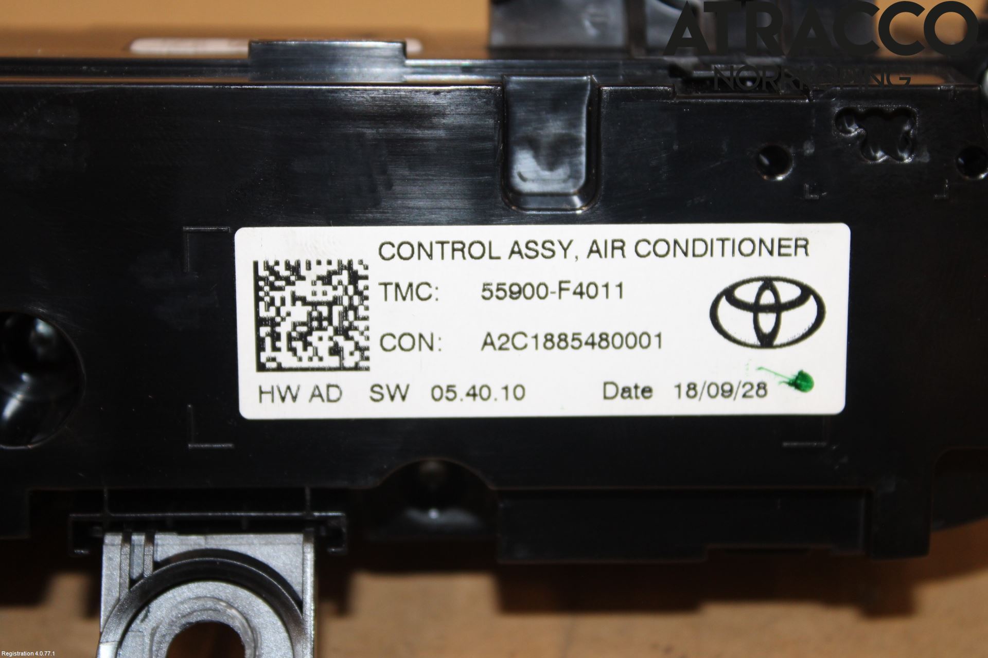 Toyota C-HR 16-23 Varmeapparat Panel(Regulering)