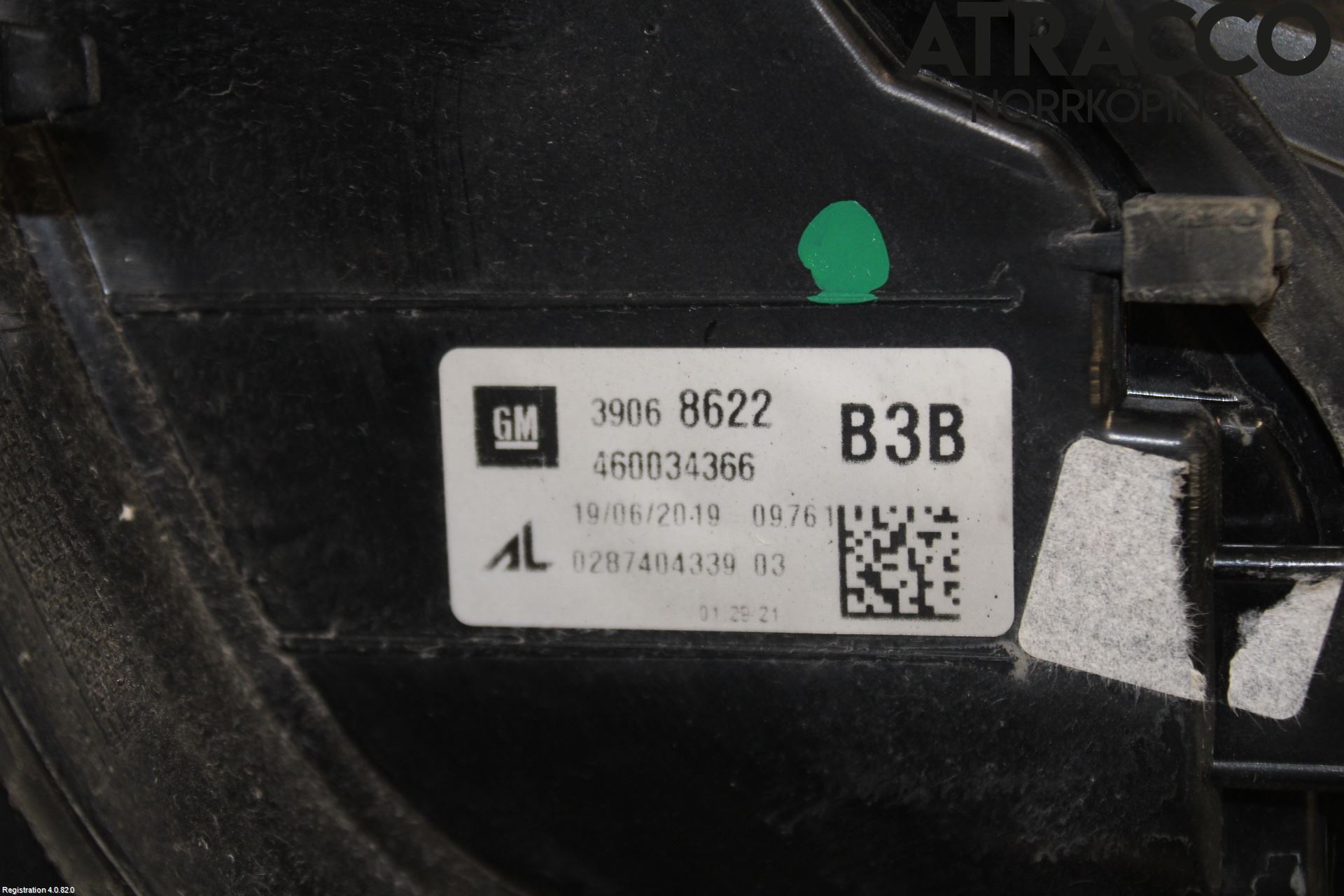 Opel CORSA E 15-19 Baklykt Venstre