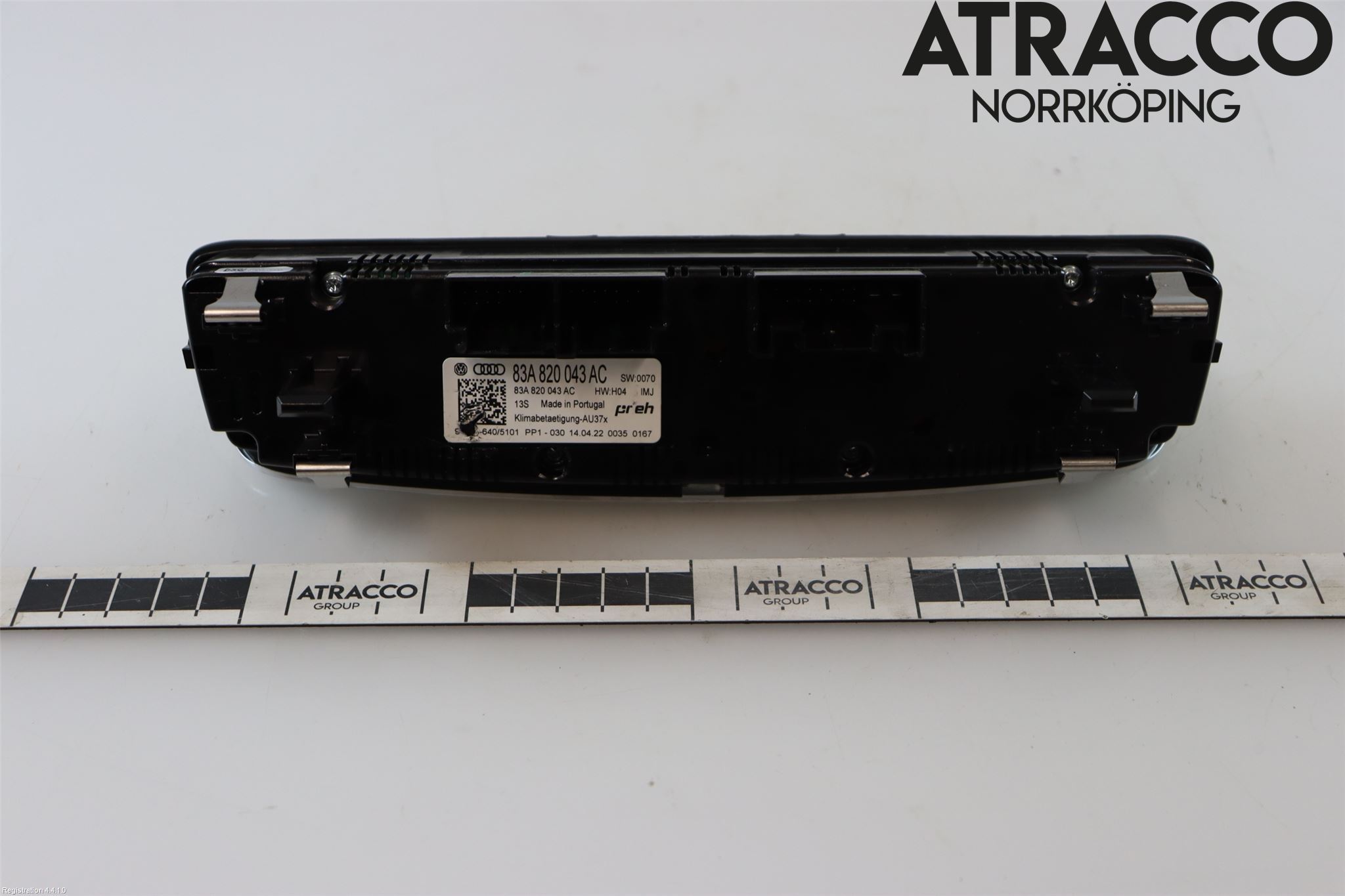 Audi A1 19- Varmeapparat Panel(Regulering)