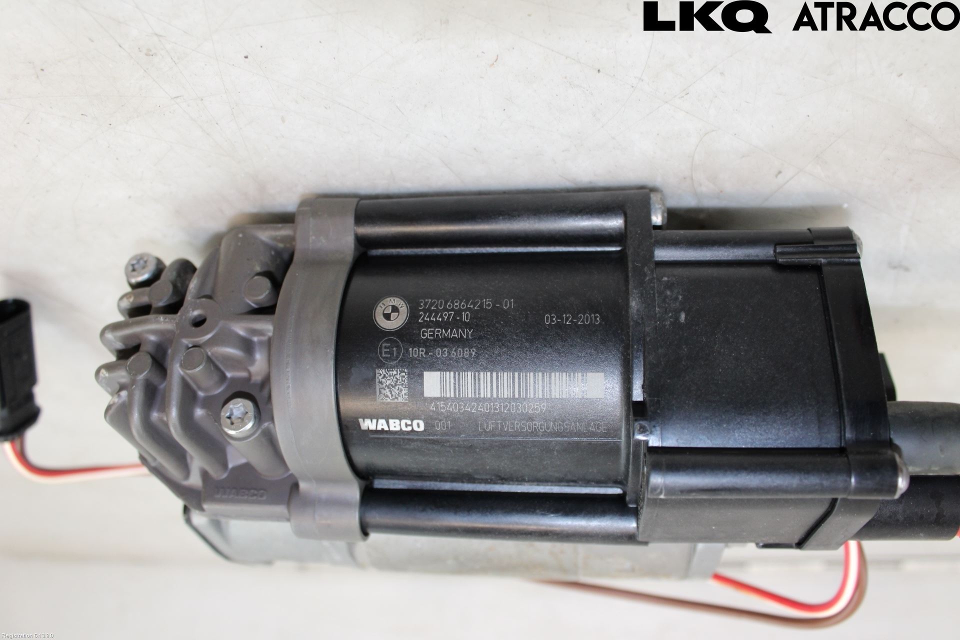 BMW 5 F10/F11/F18 09-17 Fjæring Kompressor Støtd-Fjæri