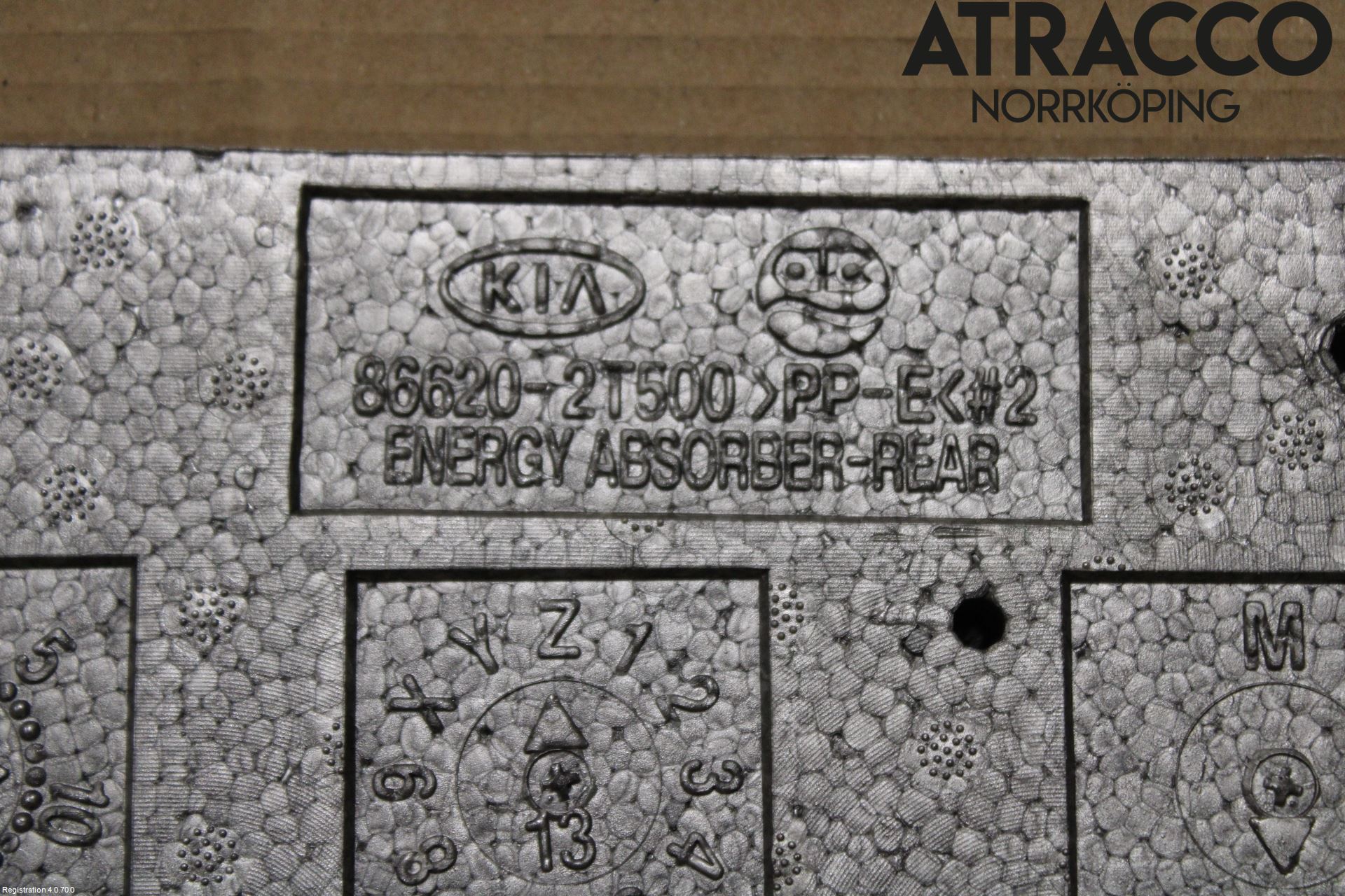 Kia OPTIMA 00-15 Støtfanger Bak Deform Element