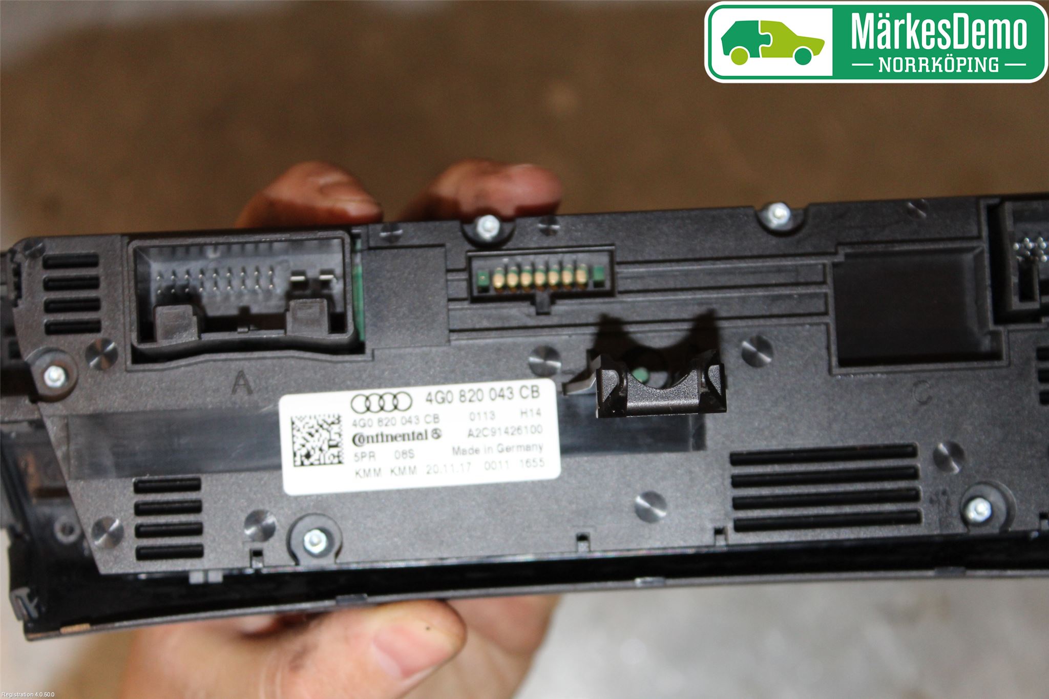 Audi A6/S6 4G 11-18 Varmeapparat Panel(Regulering)