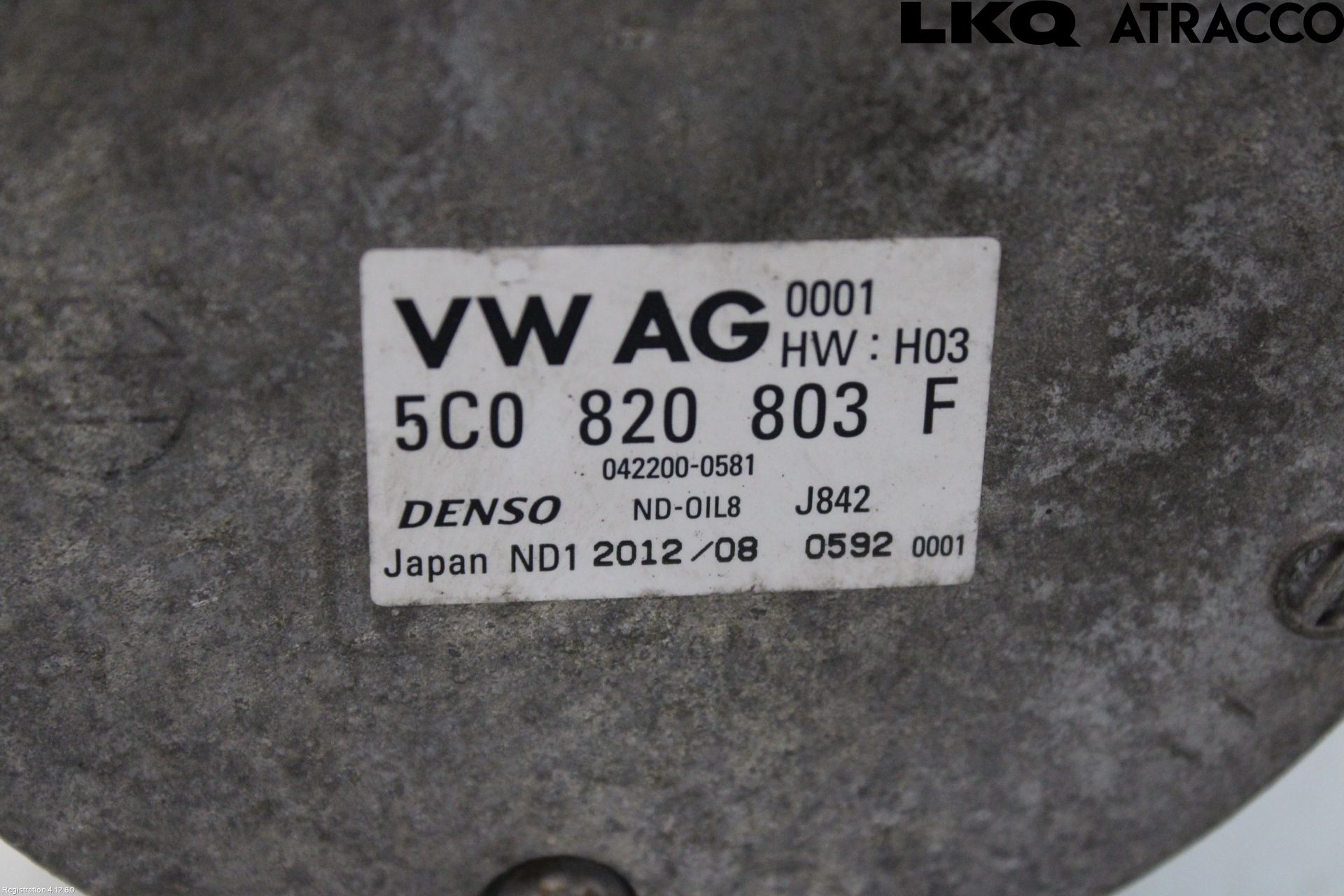 Volkswagen VW JETTA VI 11- Varme Ac Kompressor