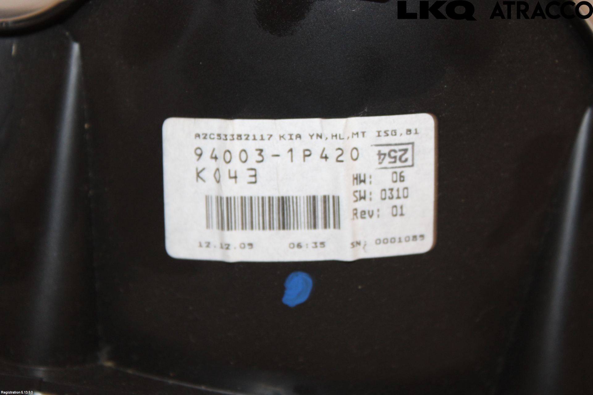 Kia VENGA 10-19 Instr Kombinert