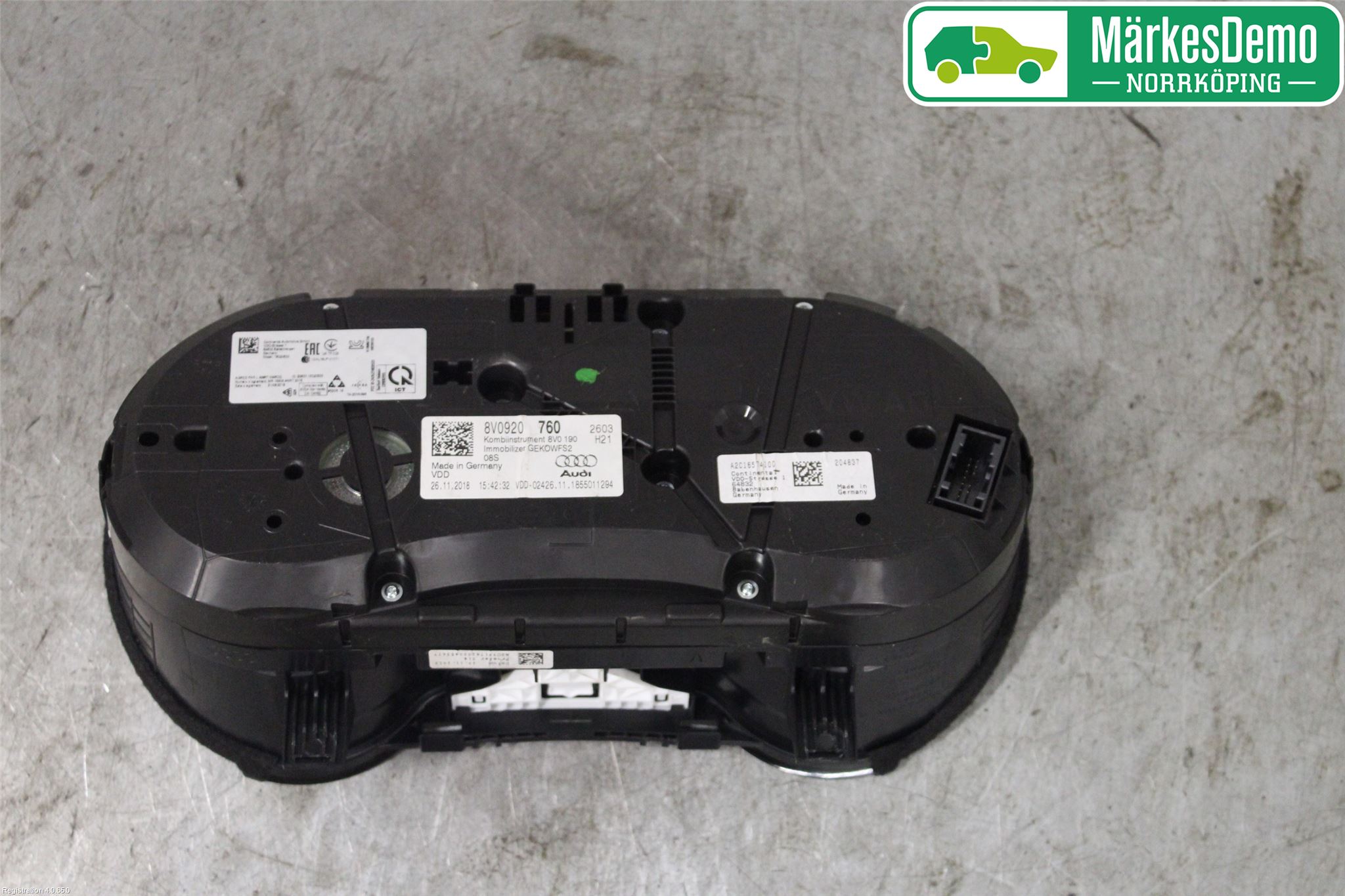 Audi A3/S3 8V 13-20 Instr Kombinert