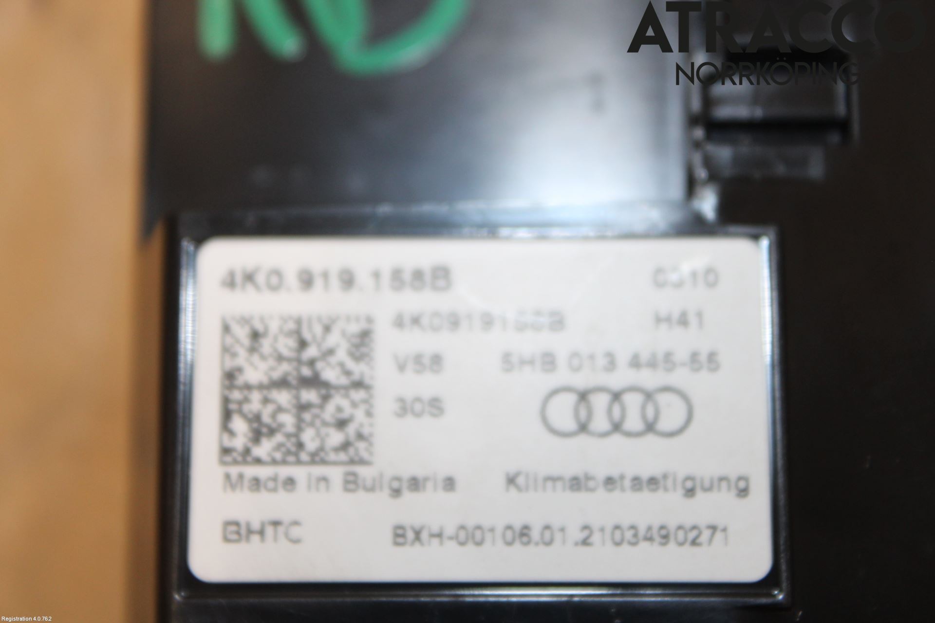 Audi A6 F2/C8 19- Varmeapparat Panel(Regulering)