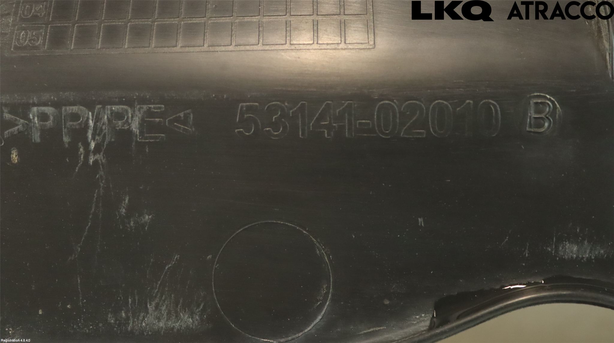 Toyota COROLLA 02-07 Frontplate Øvre