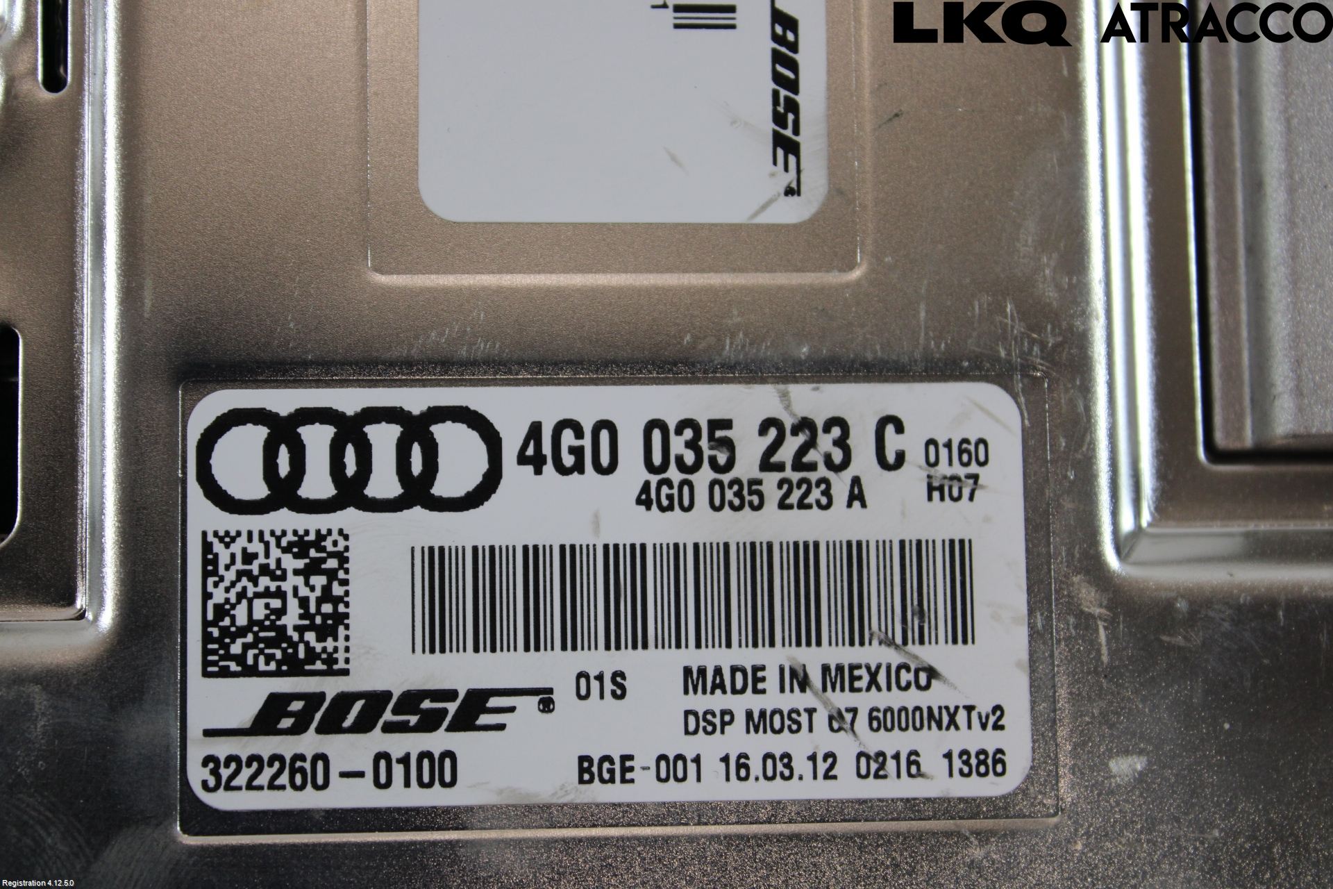 Audi A6/S6 4G 11-18 Stereo Forsterker