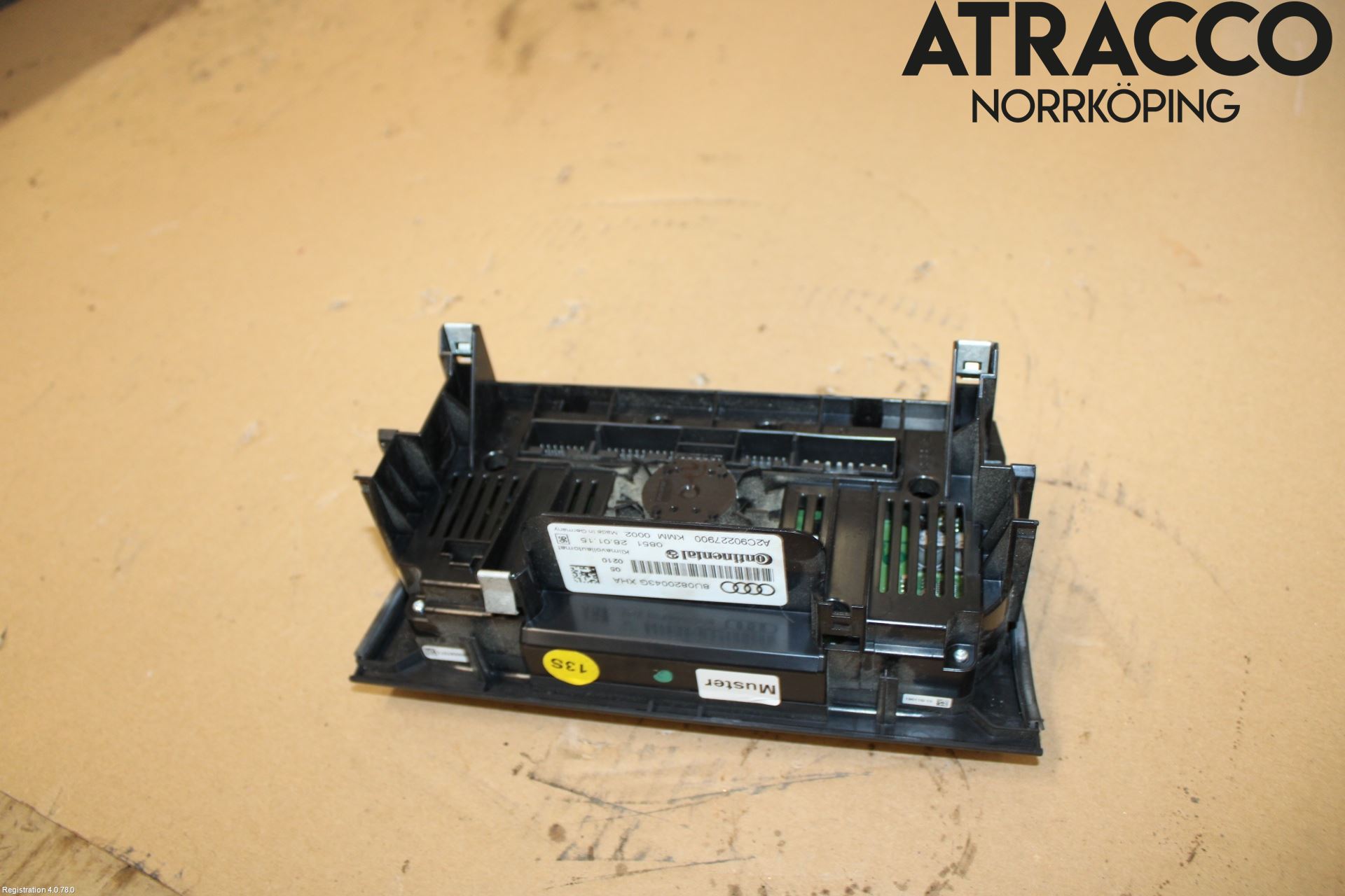 Audi Q3 8U 12-18 Varmeapparat Panel(Regulering)