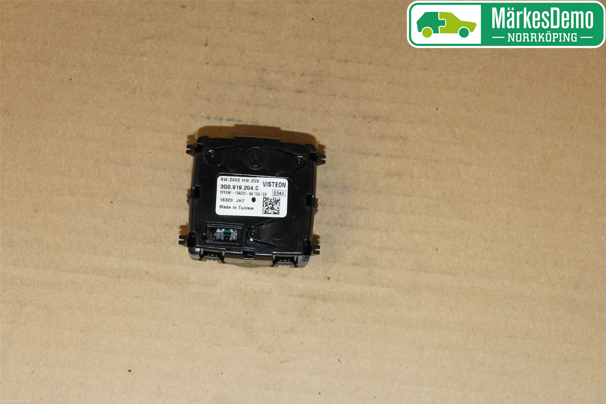 Volkswagen VW PASSAT 15-19 Instr Klokke