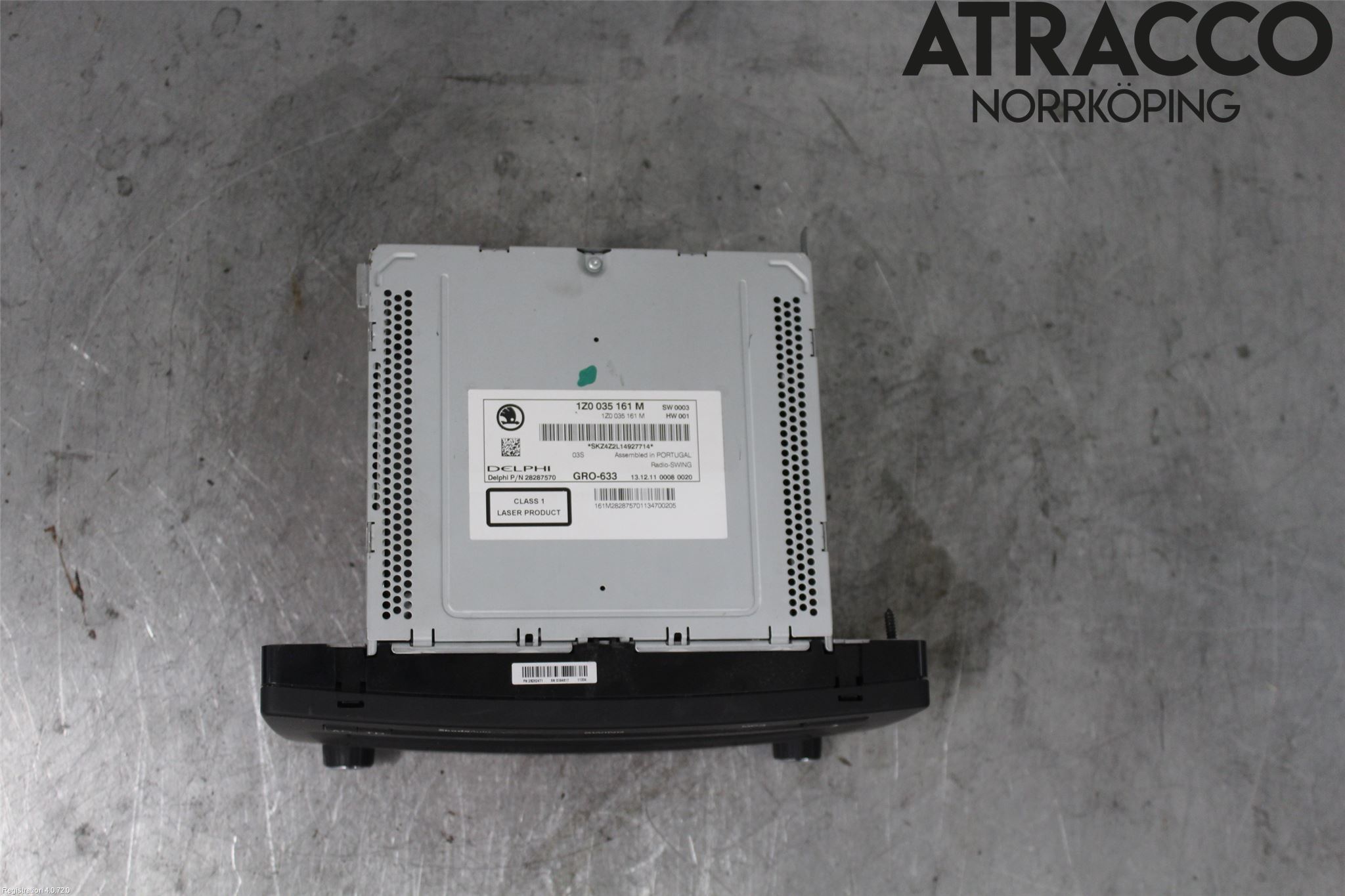 Skoda OCTAVIA (1Z) 05-13 Stereo Radio Med Cd