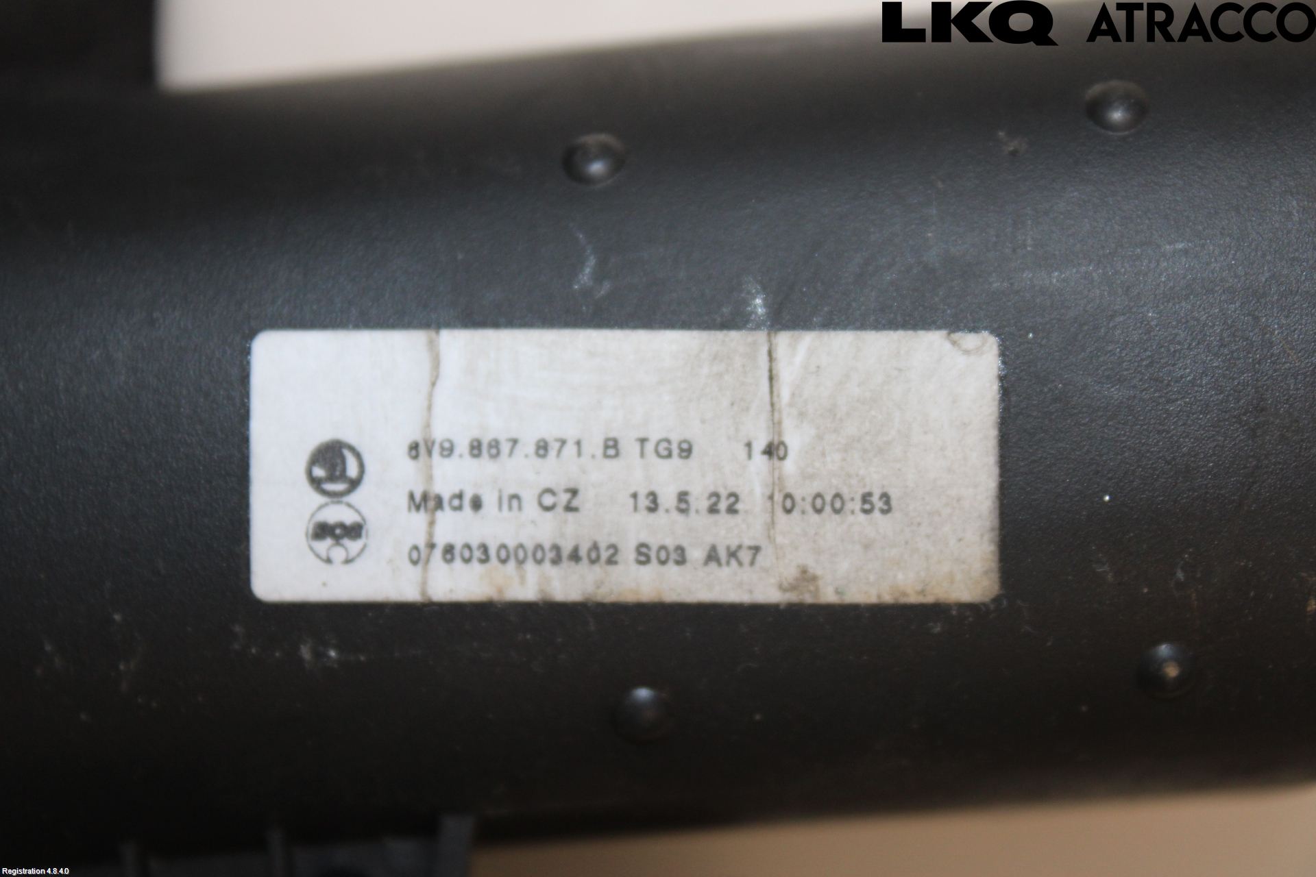 Skoda FABIA 15-21 Innr Innsyn Beskytelse Stv