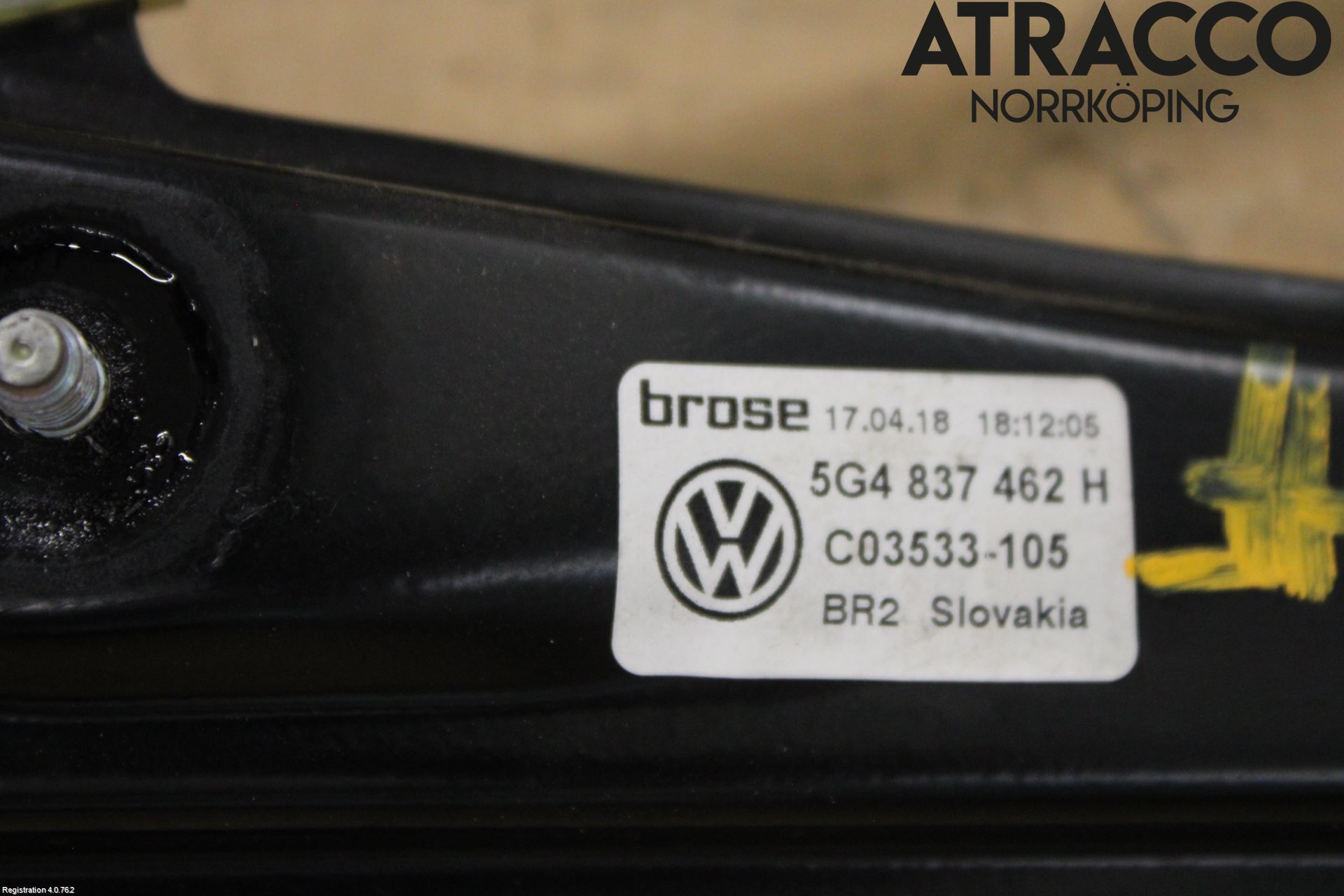 Volkswagen VW GOLF / E-GOLF VII 13-20 Vindusheis El Komp