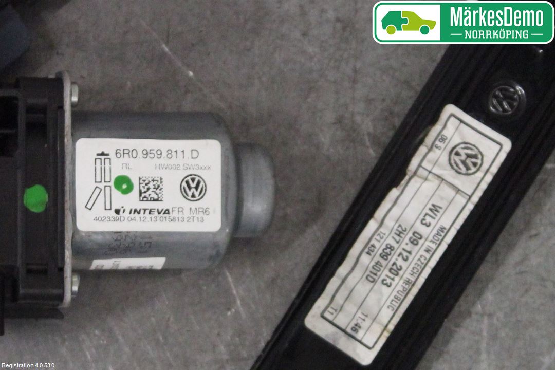 Volkswagen VW AMAROK 2H 10-22 Vindusheis El Komp