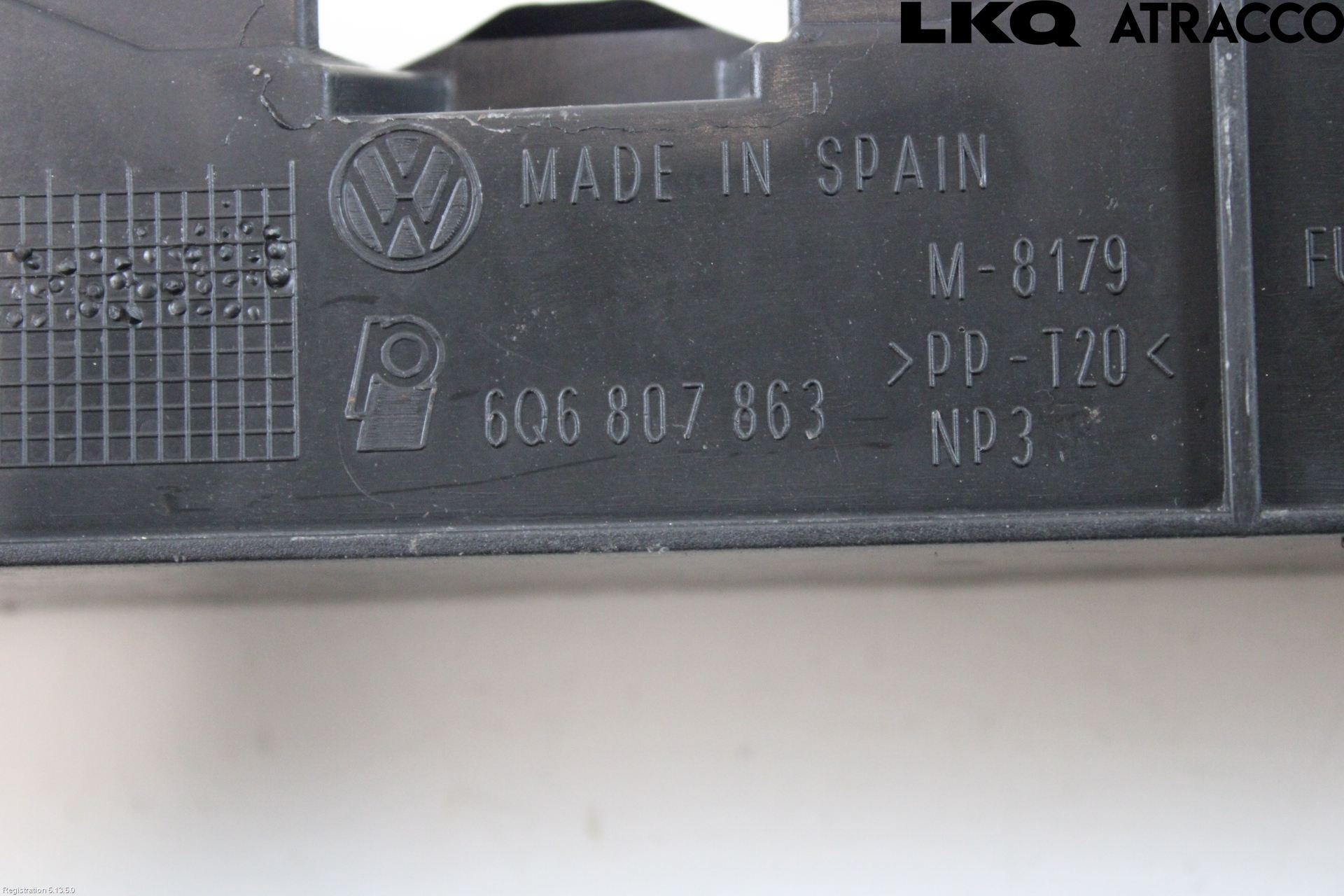 Volkswagen VW POLO 02-05 Støtfanger Bak Deform Element