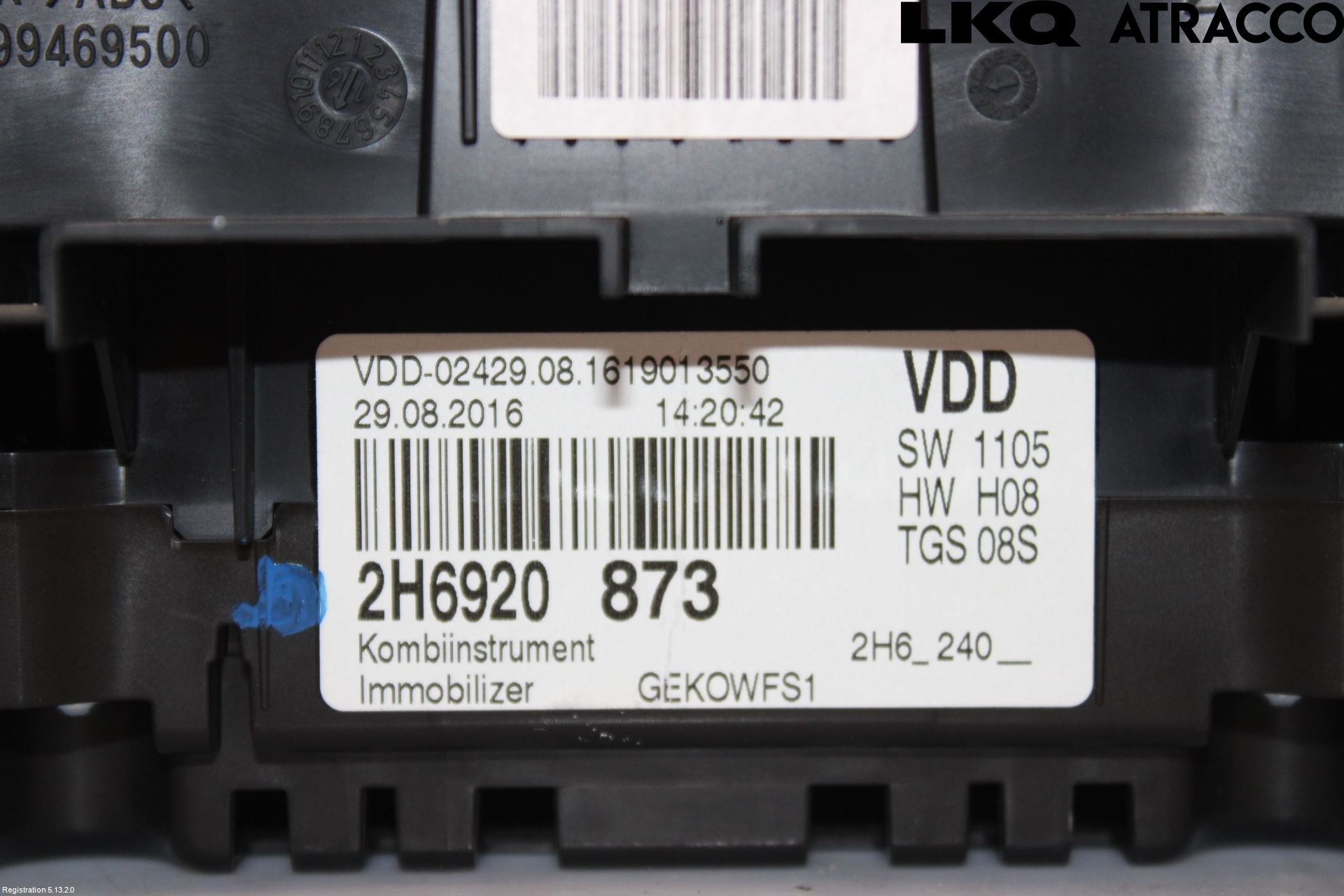 Volkswagen VW AMAROK 2H 10-22 Instr Kombinert