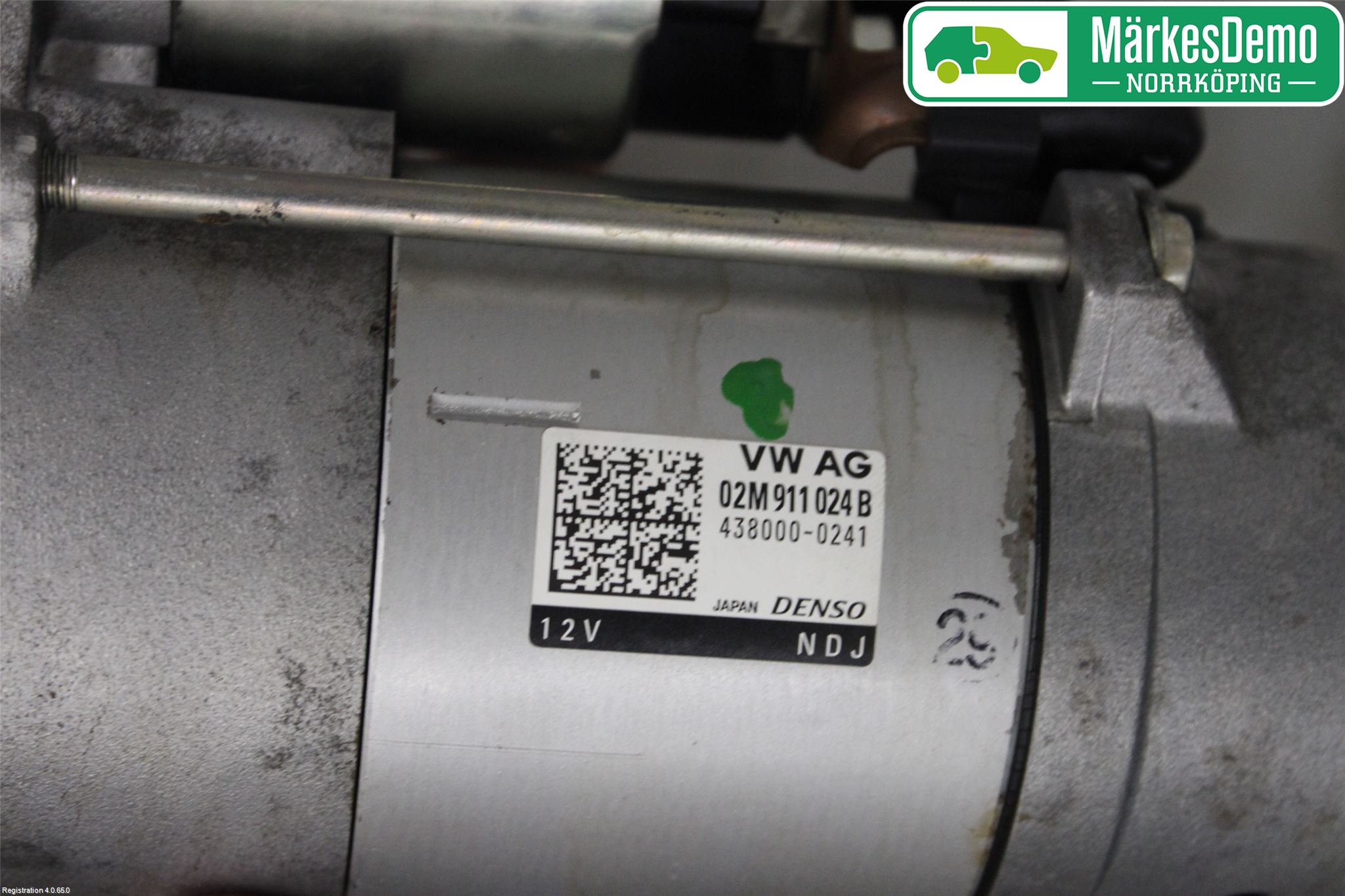 Volkswagen VW GOLF / E-GOLF VII 13-20 Startmotor Diesel