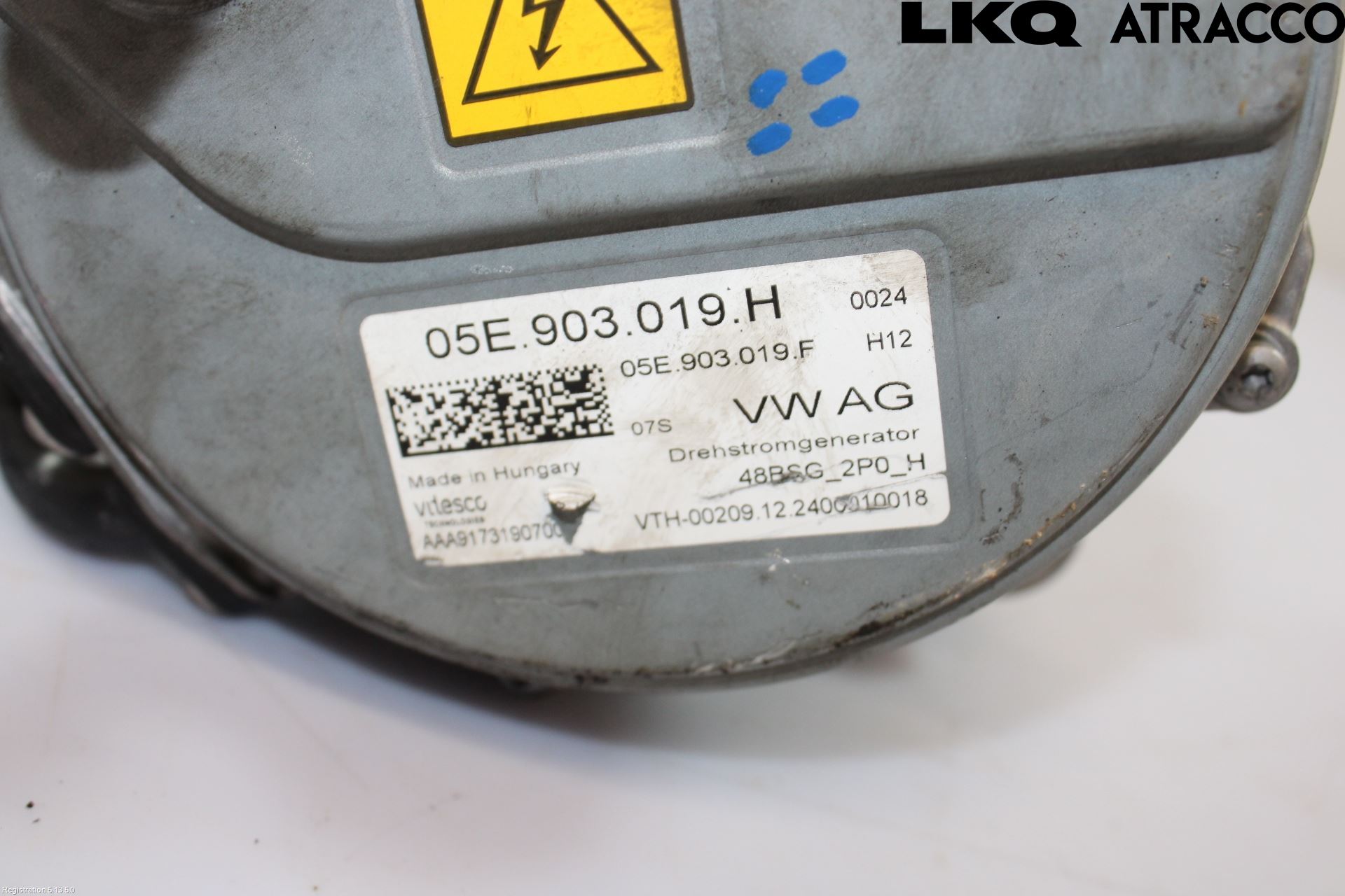 Volkswagen VW PASSAT 24- Dynamo