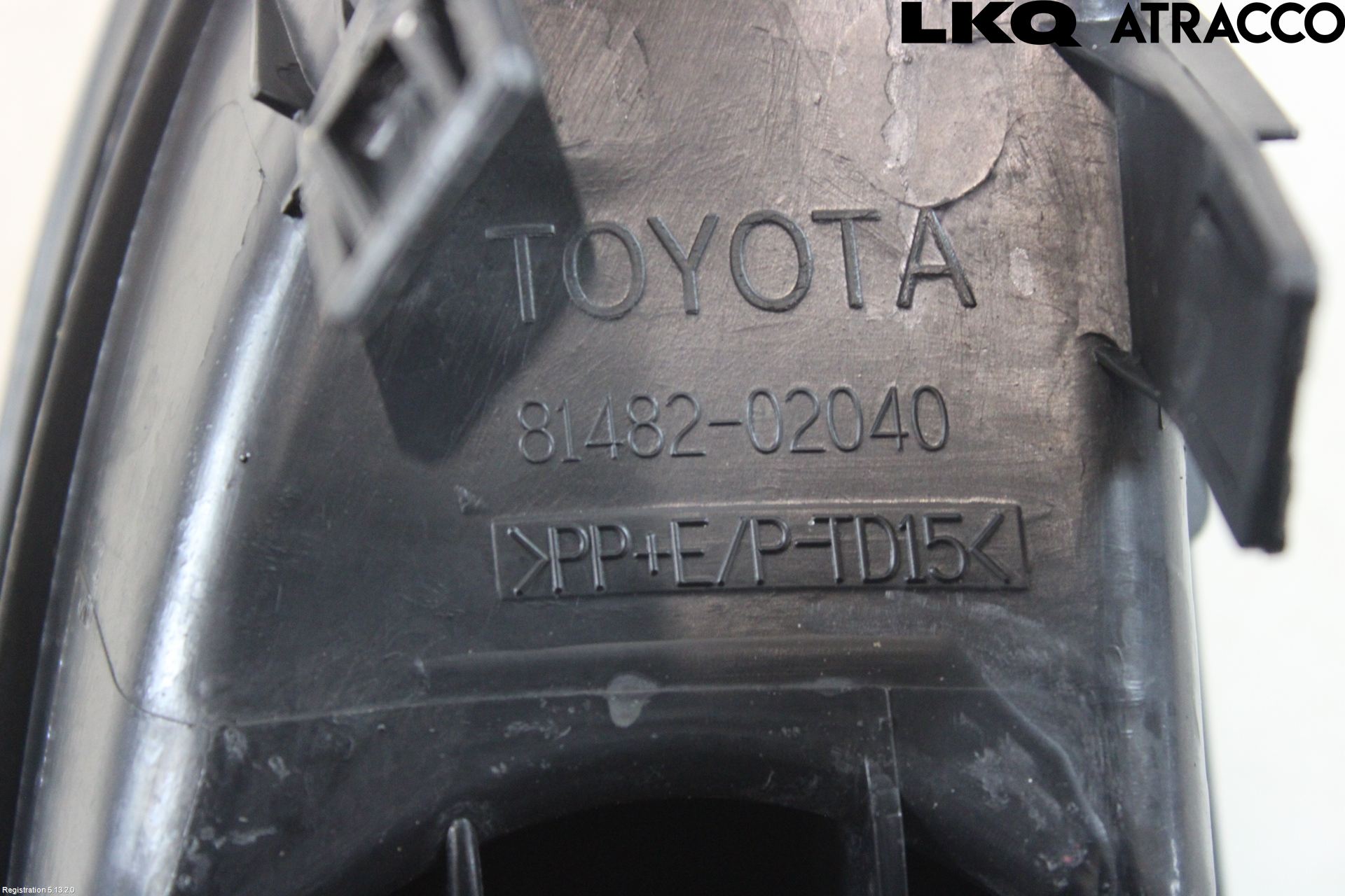 Toyota AURIS 10-12 Frontlykt Kurve-Tåkelys Ramme