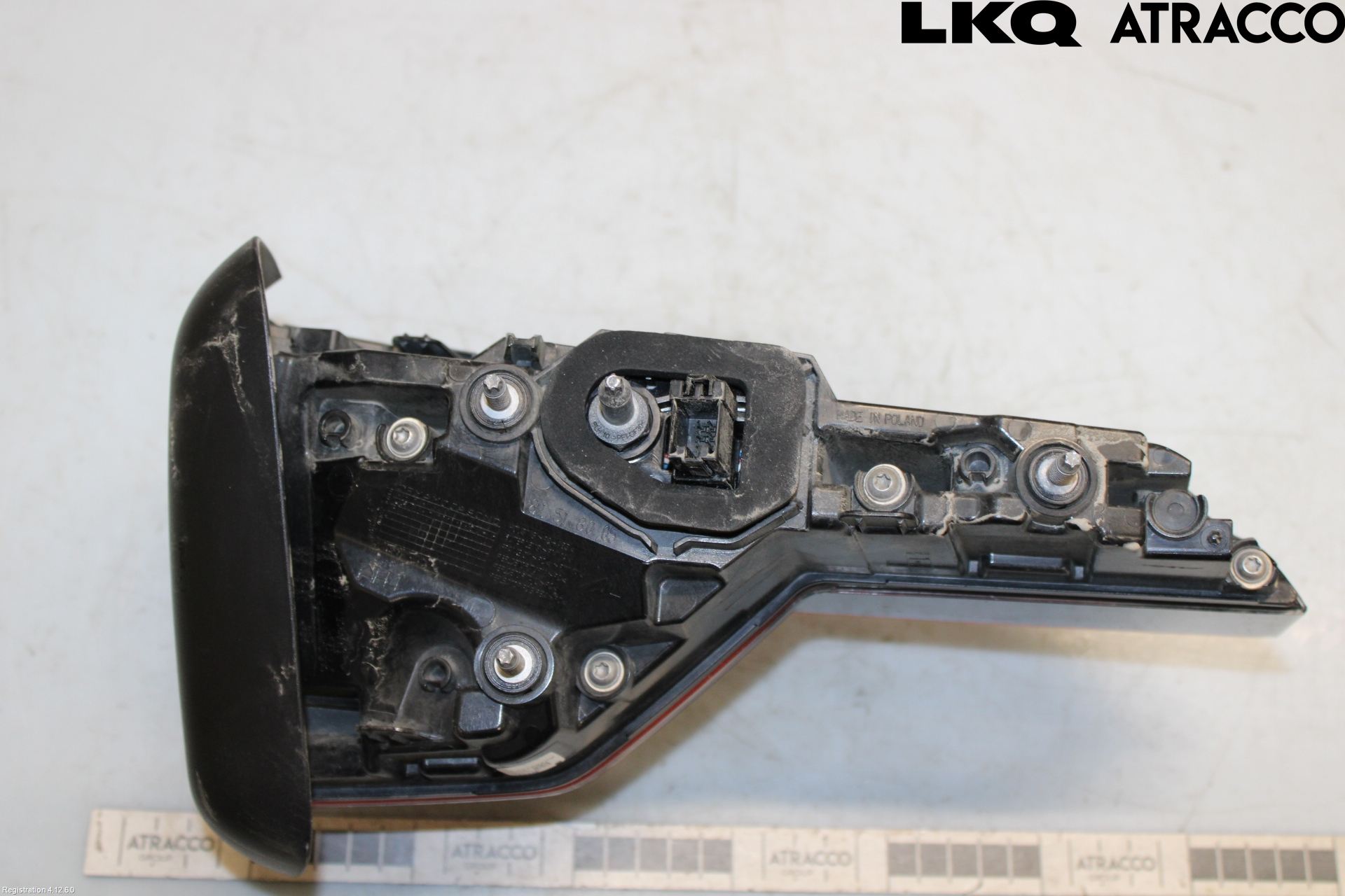 Audi A4/S4 B9 16-19 Baklykt Høyre  På Luke(Indre)