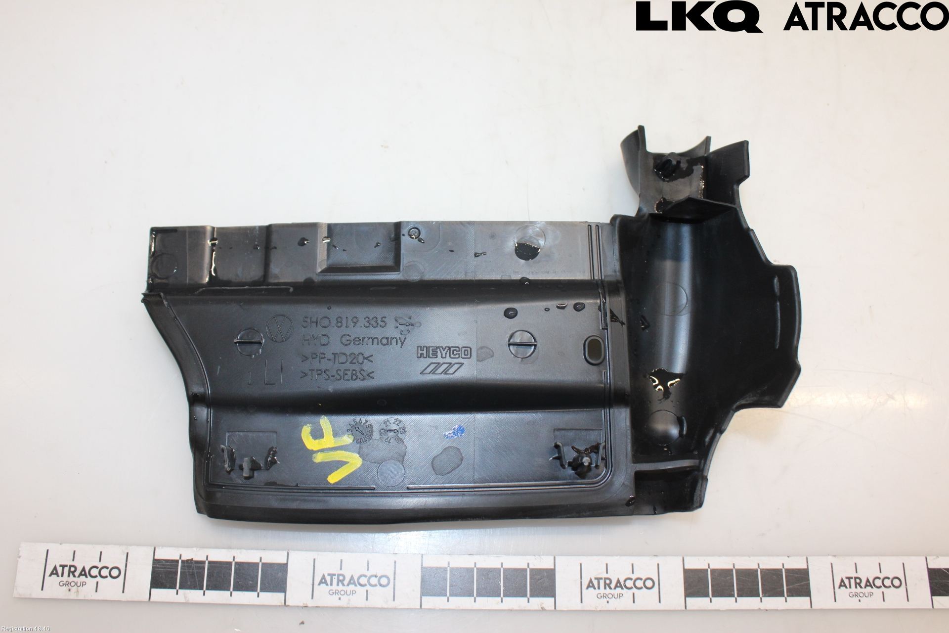 Volkswagen VW GOLF / E-GOLF VIII 20- Visker Deksel-Grill-Under Frr