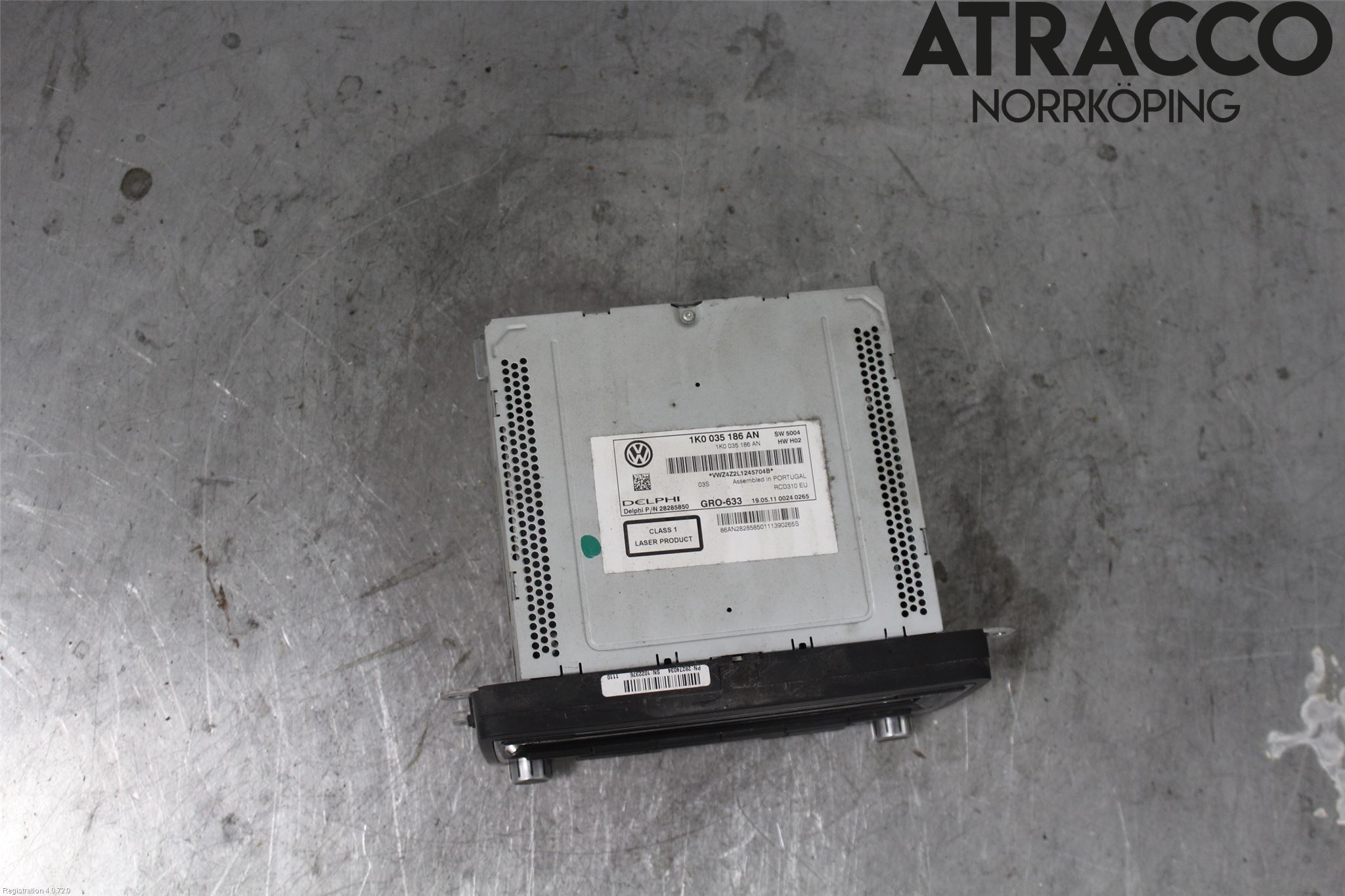 Volkswagen VW CADDY 11-15 Stereo Radio Med Cd