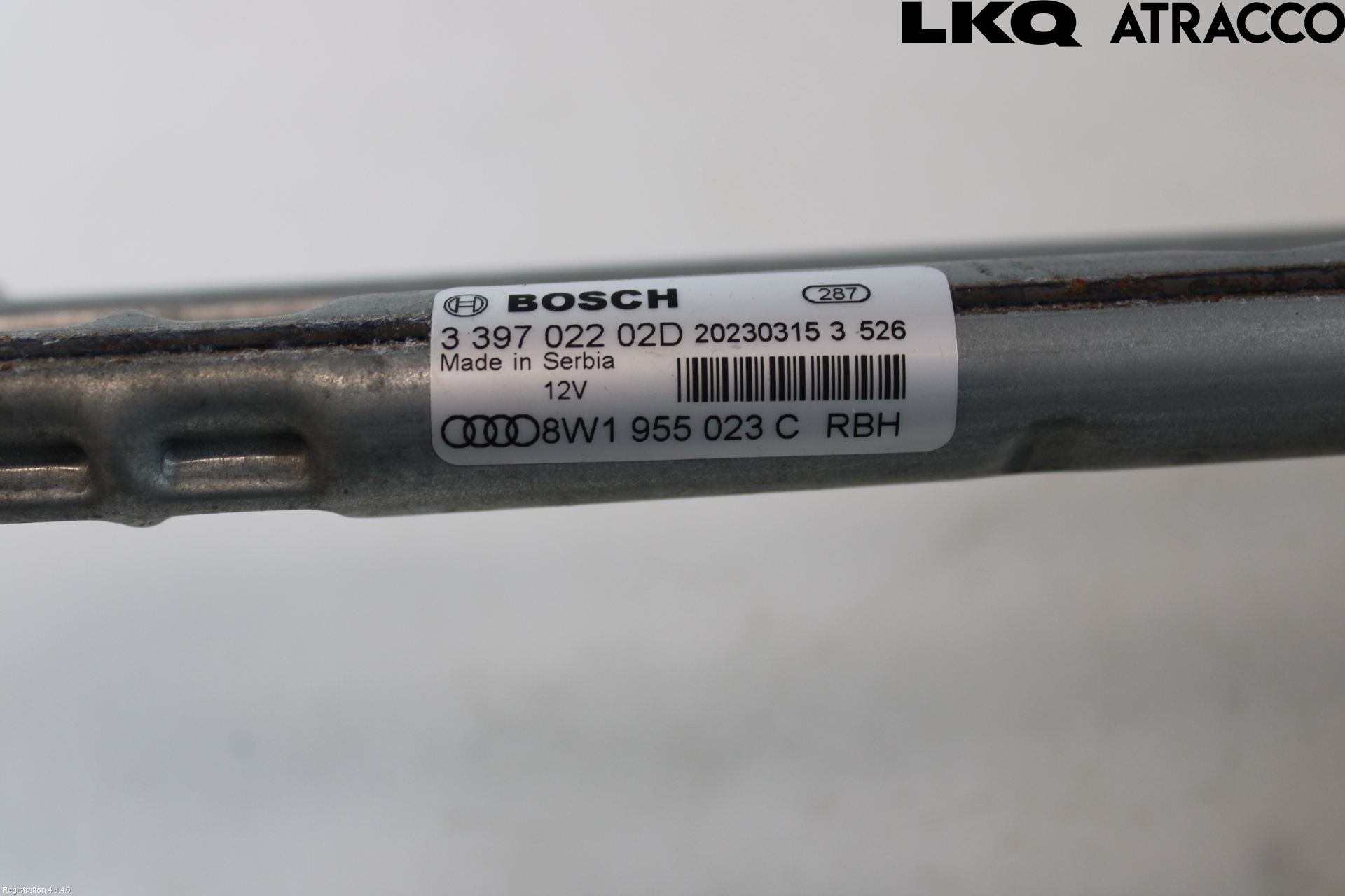 Audi A4/S4 B9 20- Viskeroverføring Frontrute