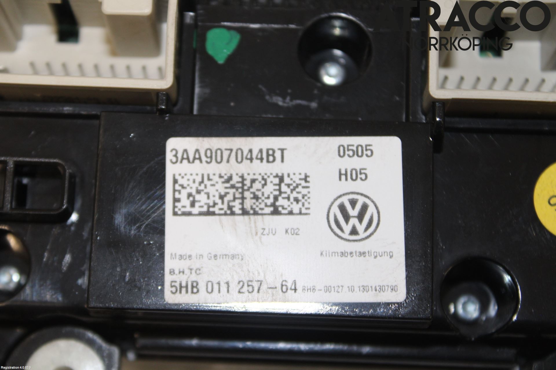 Volkswagen VW PASSAT 11-14 Varmeapparat Panel(Regulering)