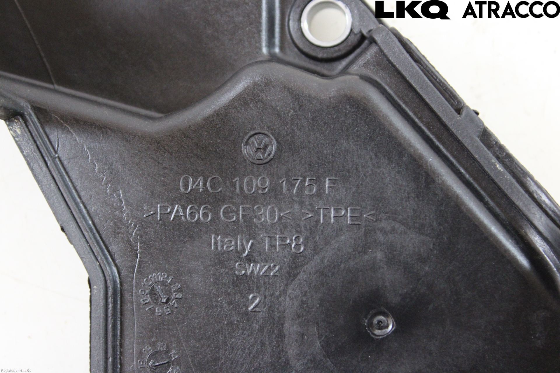 Volkswagen VW GOLF / E-GOLF VII 13-20 Registerreim Deksel