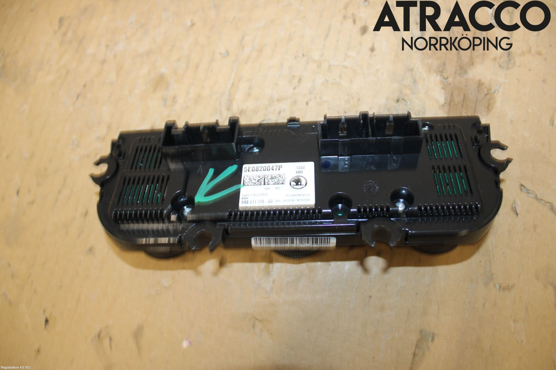 Skoda OCTAVIA (5E) 13-20 Varmeapparat Panel(Regulering)