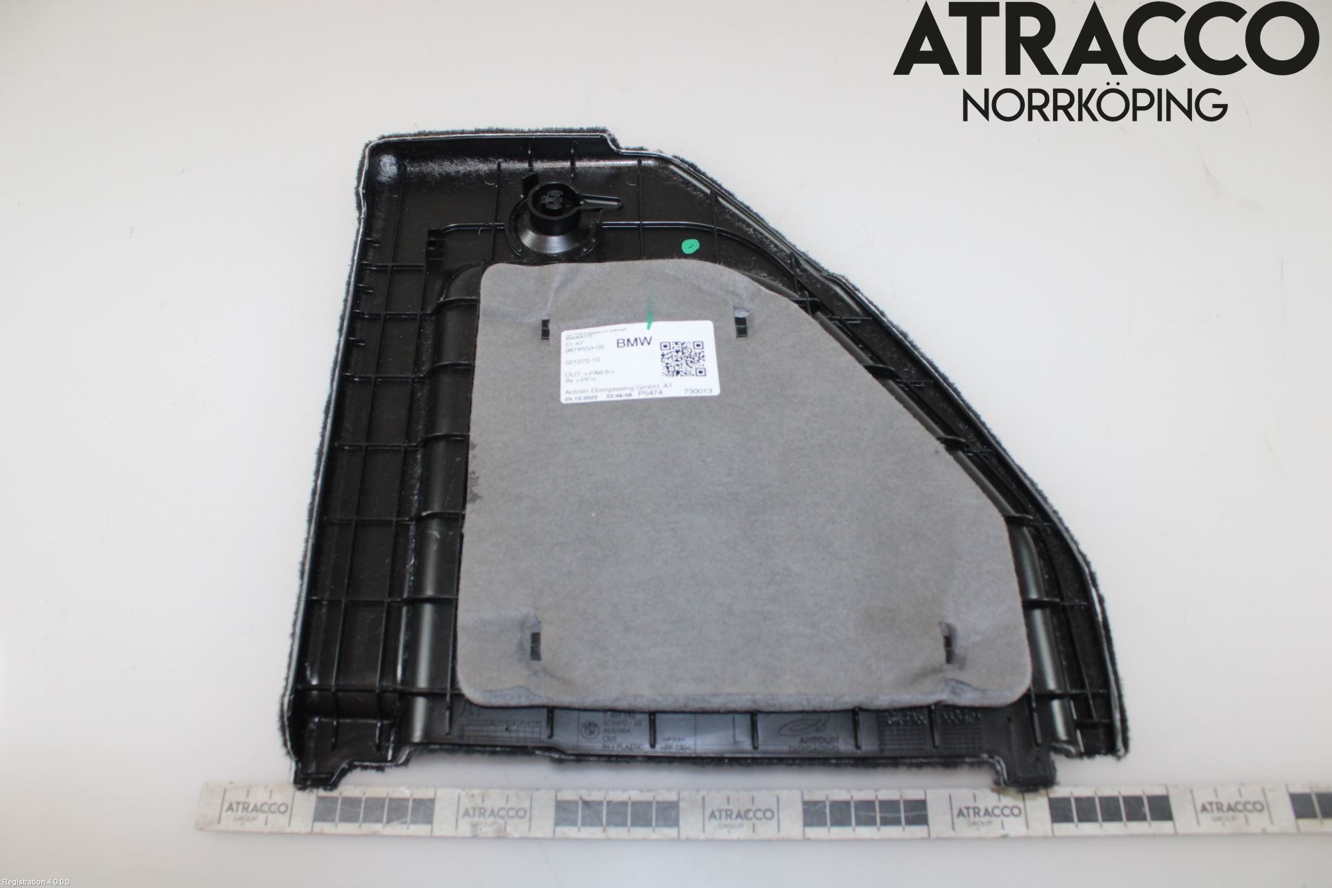 BMW 5 G30/G31/F90 17-23 Innr Sidetrekk-Deksel