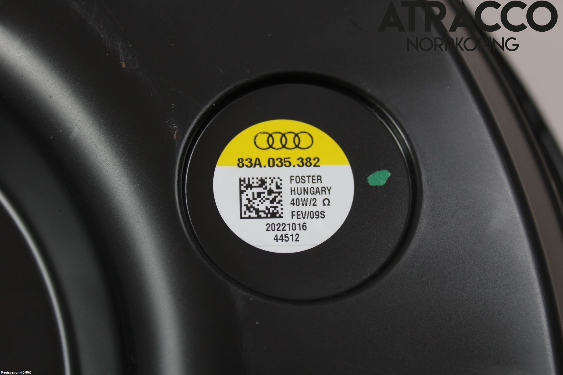 Audi Q3 F3 19- Innr Høyttaler