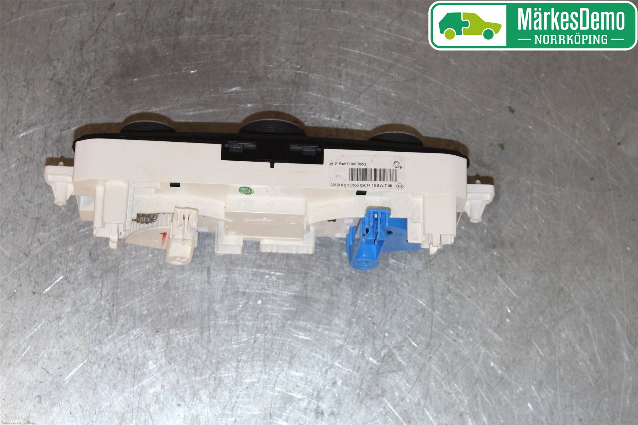 Renault MEGANE III 09-15 Varmeapparat Panel(Regulering)