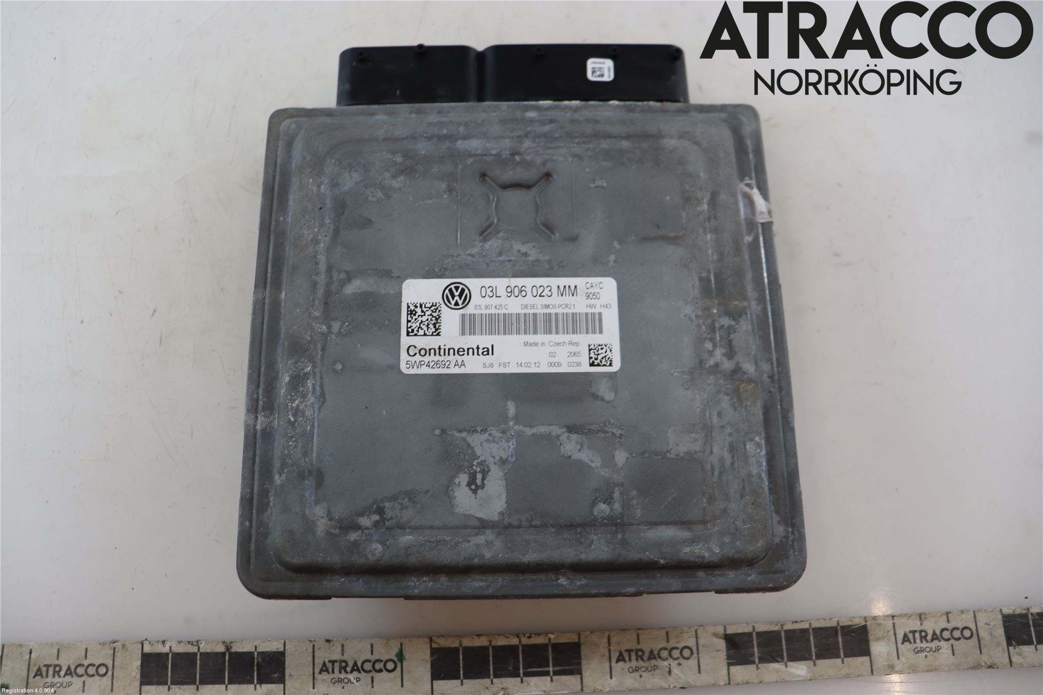 Volkswagen VW GOLF VI 09-13 Styreenhet Dieselpumpe