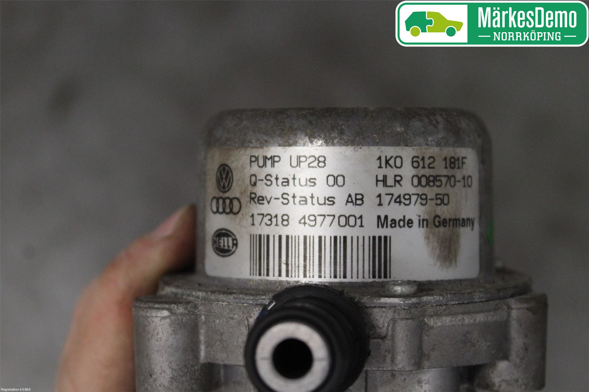 Skoda FABIA 15-21 Vacuumpumpe