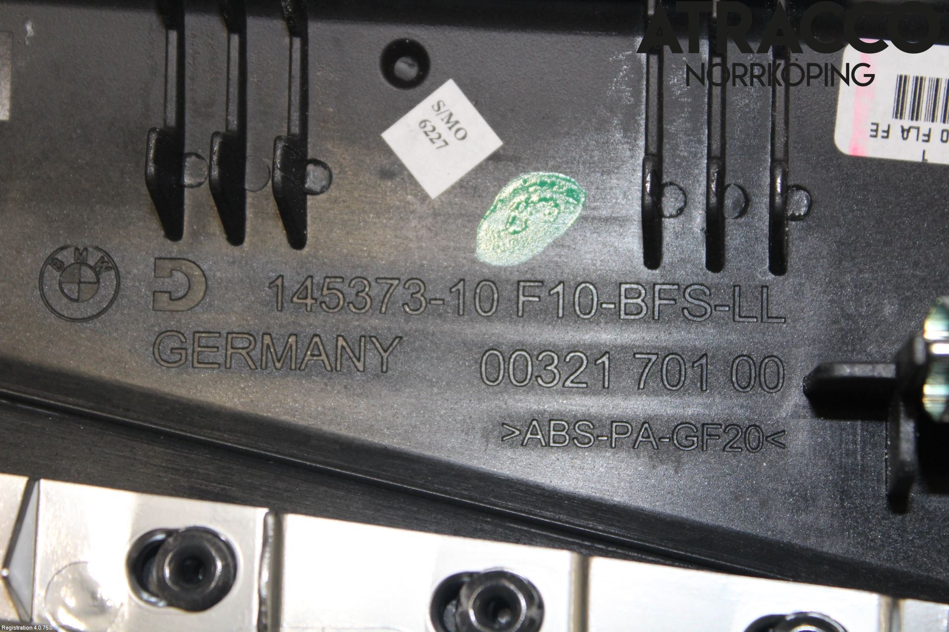 BMW 5 F10/F11/F18 09-17 Innr Dekor Instrbord