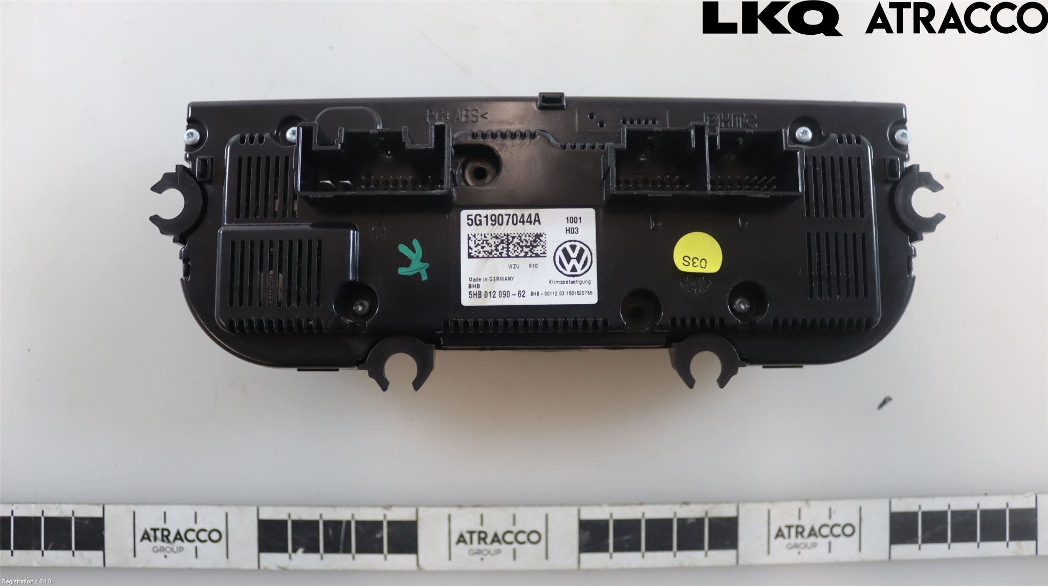 Volkswagen VW PASSAT 15-19 Varmeapparat Panel(Regulering)