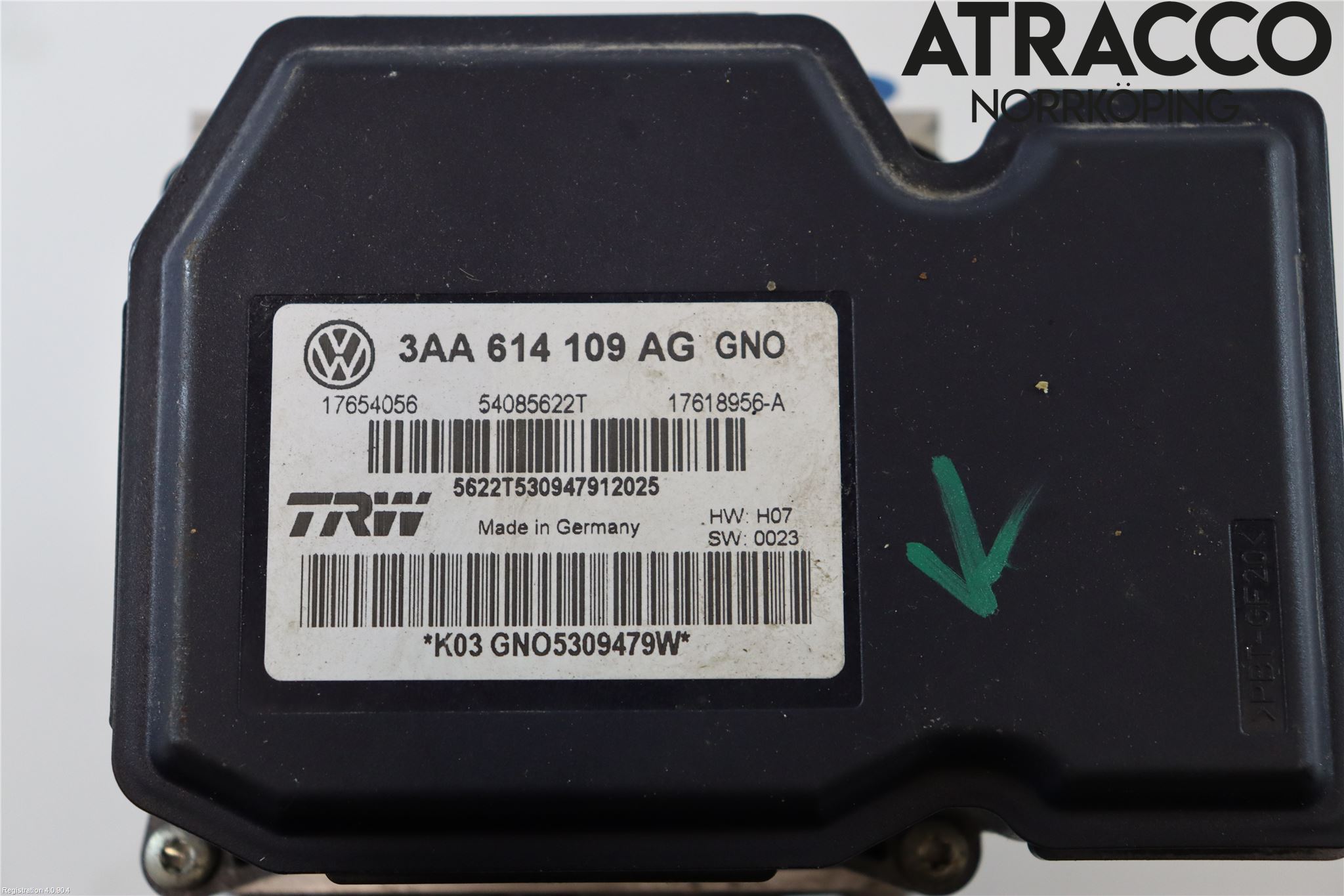 Volkswagen VW PASSAT 11-14 Abs Hydraulikkaggregat