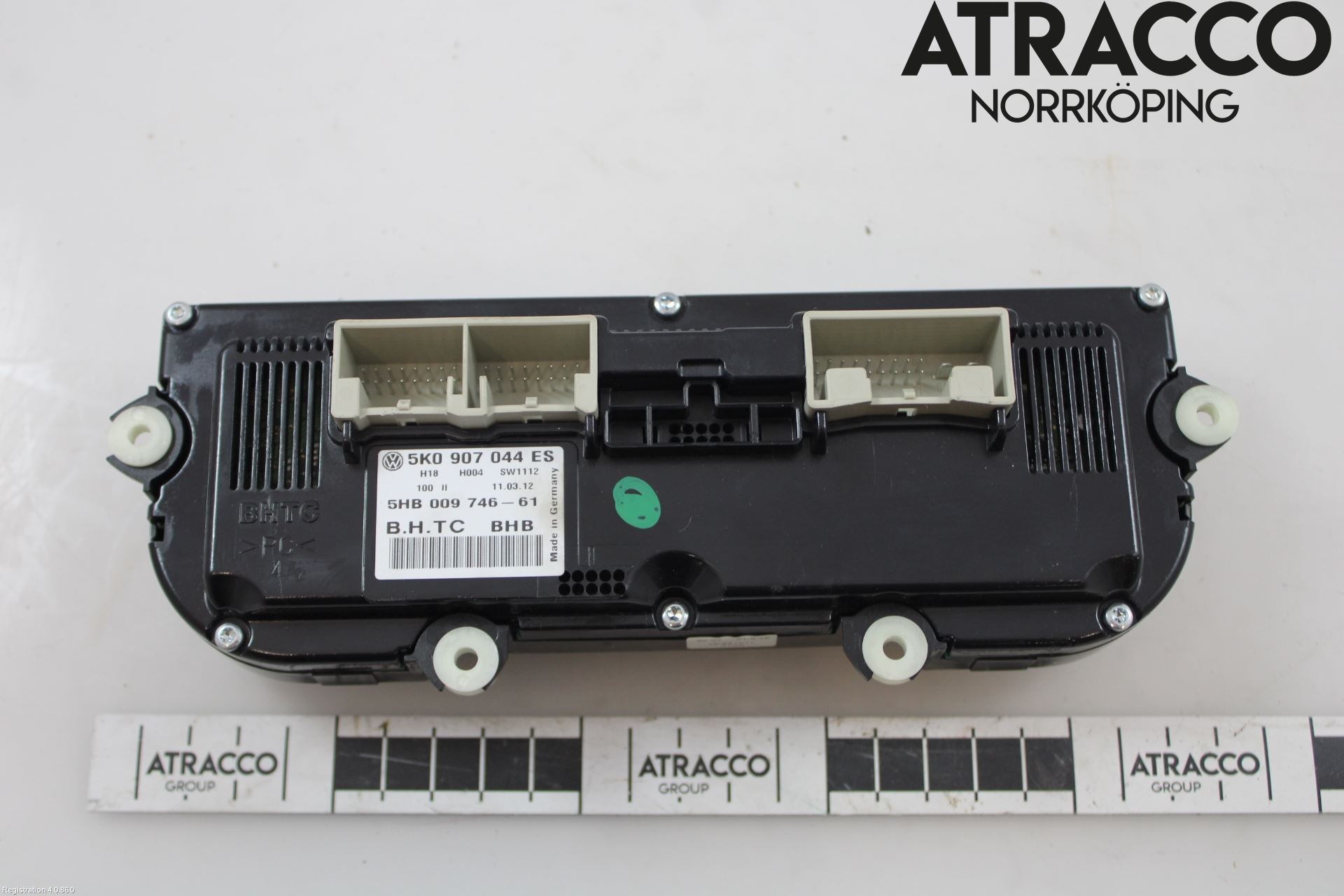 Volkswagen VW GOLF VI 09-13 Varmeapparat Panel(Regulering)