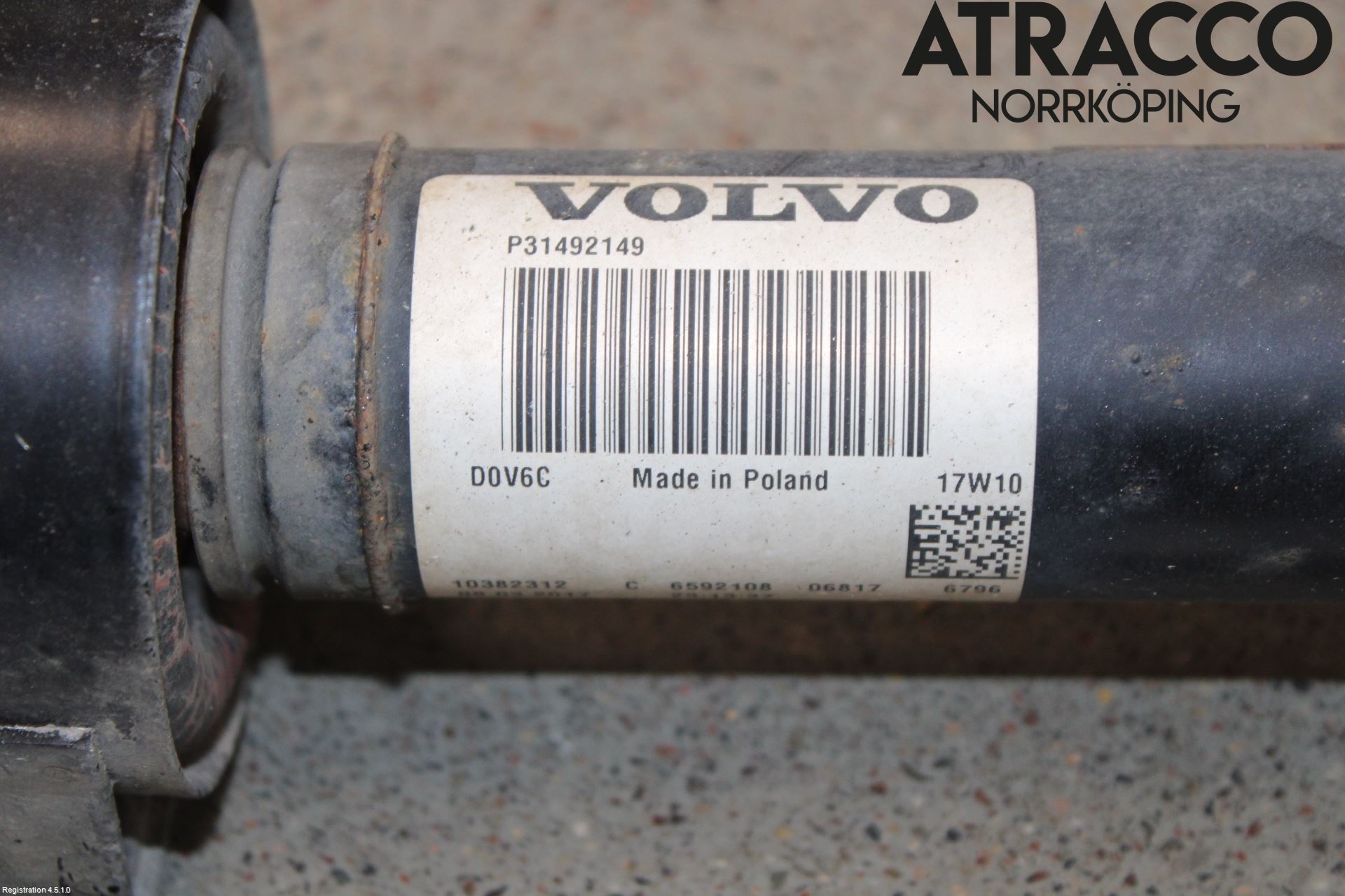 Volvo S90 17->> Mellomaksel Kompl