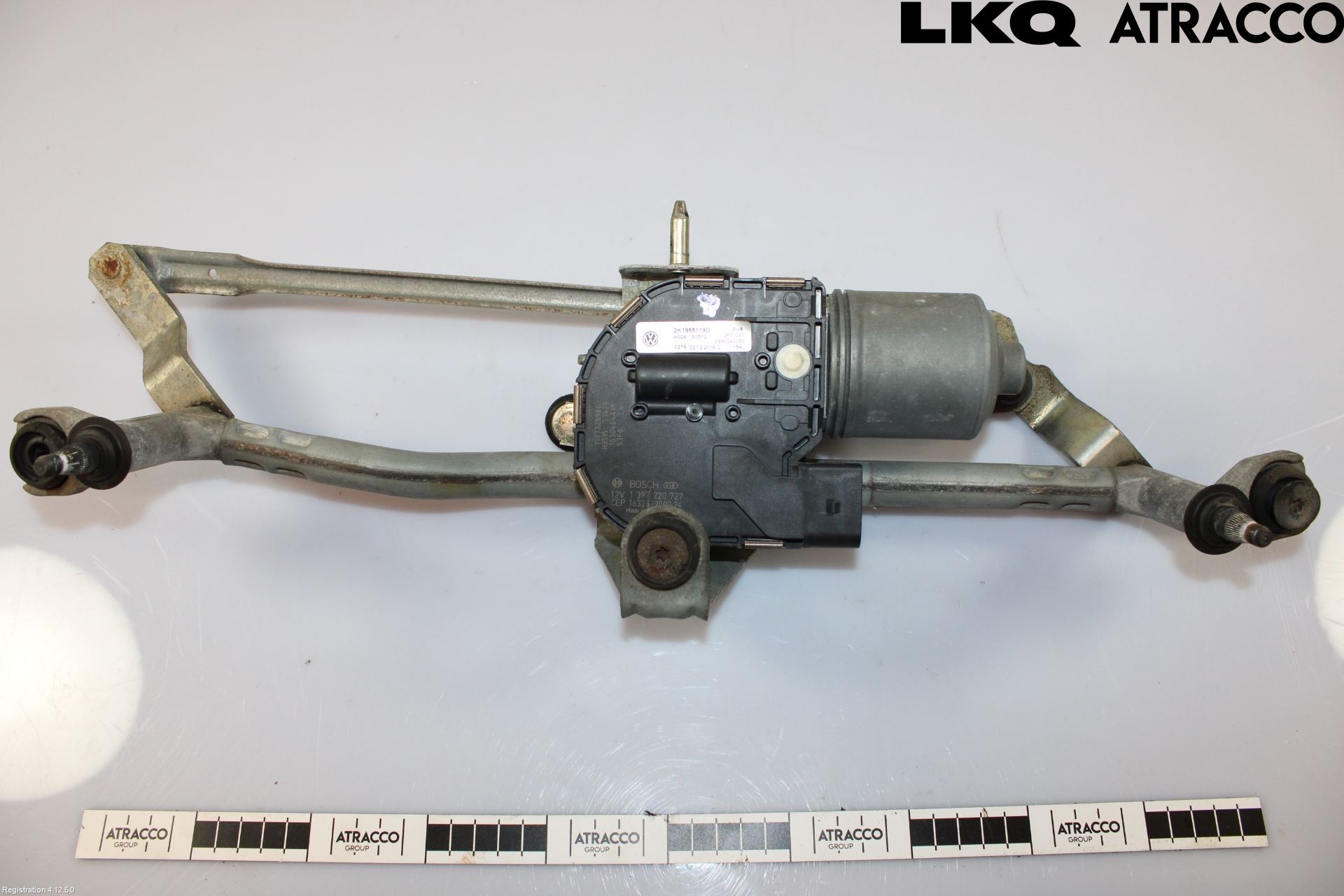 Volkswagen VW CADDY 16-20 Viskeroverføring Frontrute