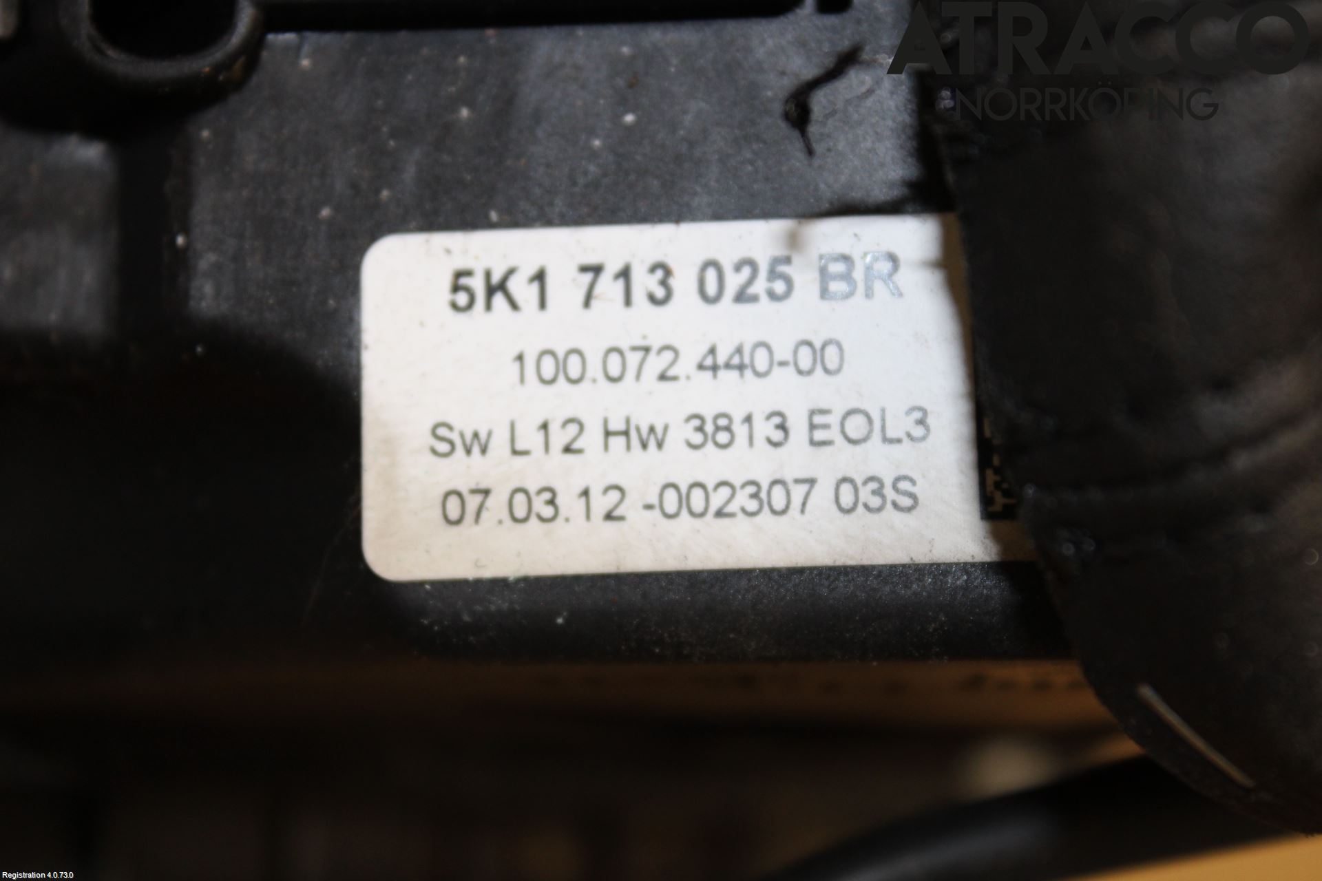 Volkswagen VW GOLF VI 09-13 Gearspak
