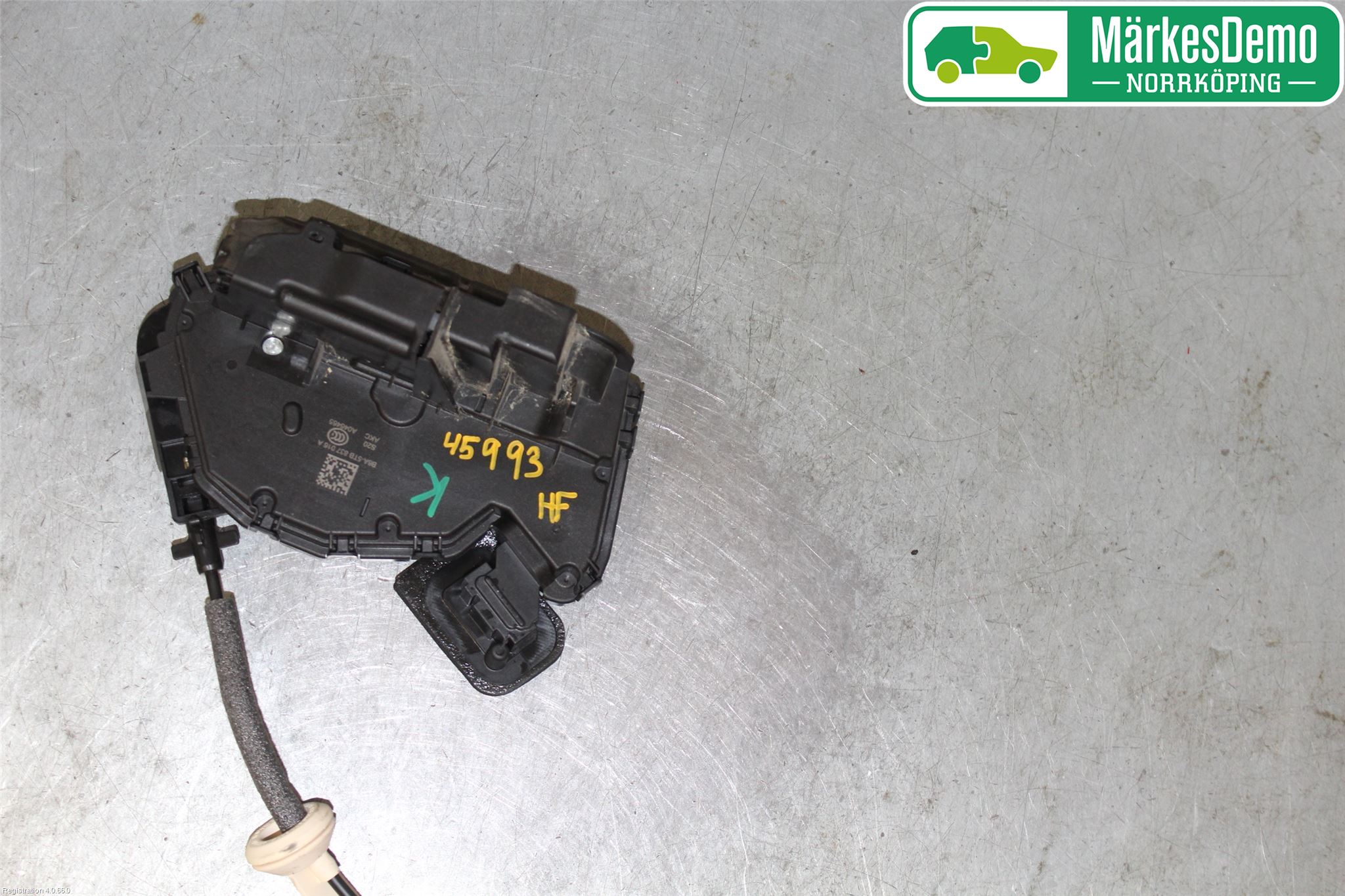 Volkswagen VW GOLF / E-GOLF VII 13-20 Dørlås - Låsekasse