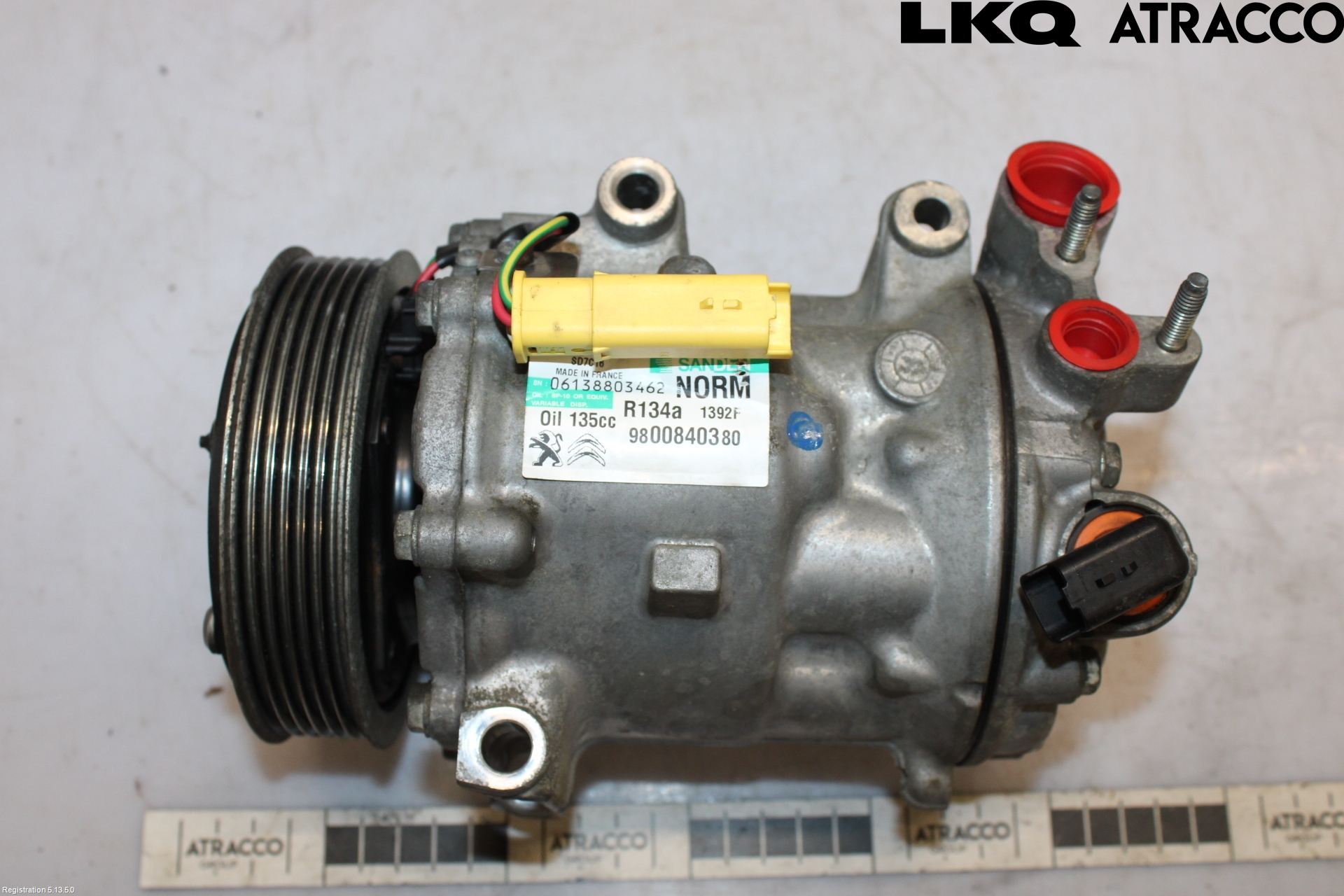 Citroen C5 08-17 Varme Ac Kompressor