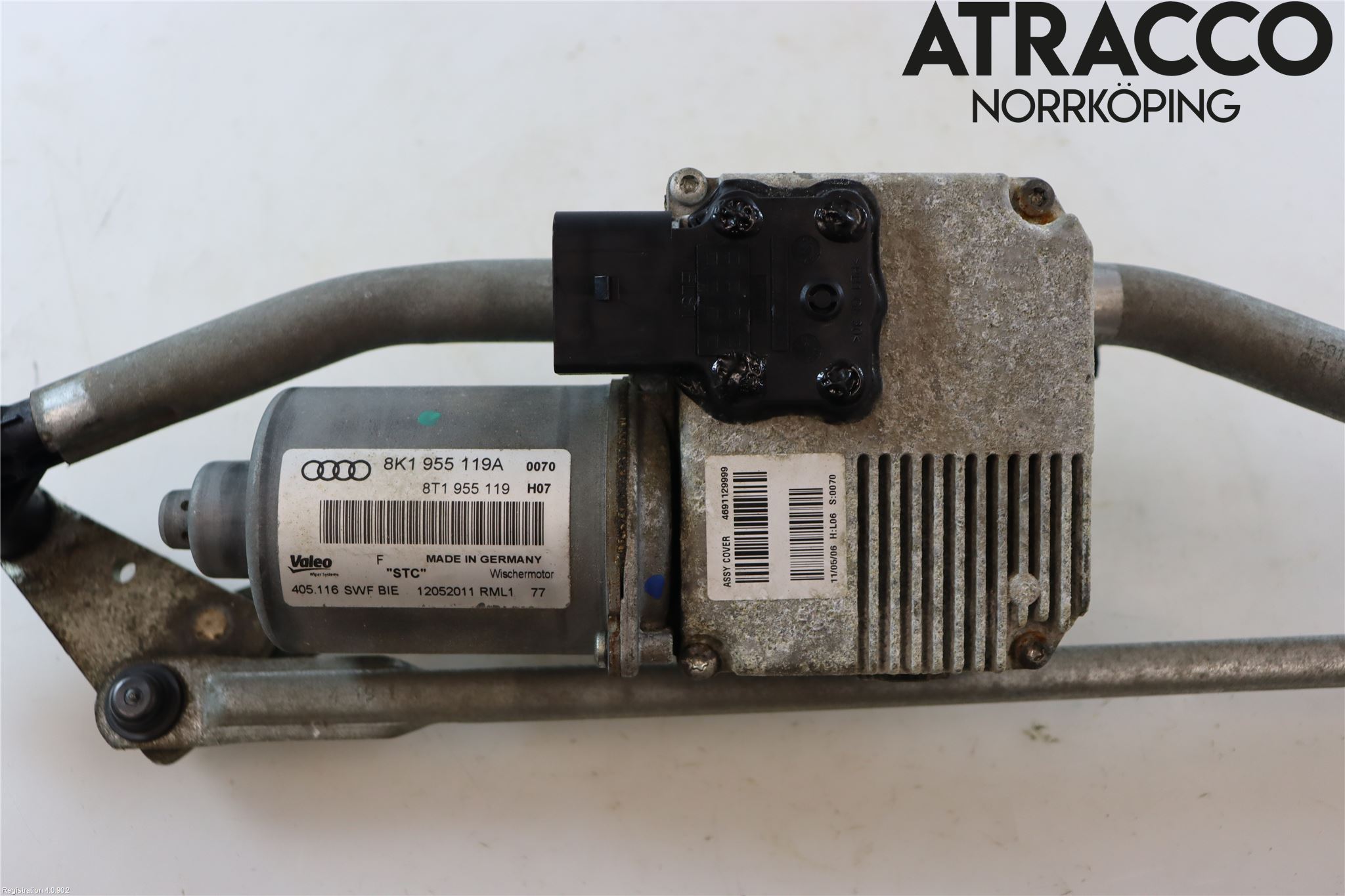 Audi A4/S4 08-11 Viskeroverføring Frontrute