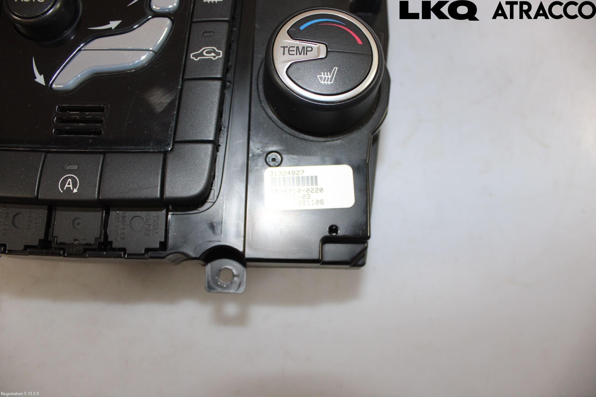 Volvo V60 14-18 Varmeapparat Panel(Regulering)