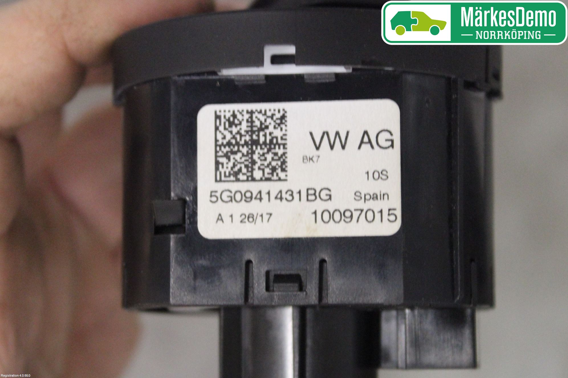 Volkswagen VW GOLF / E-GOLF VII 13-20 Bryter Hovedlys