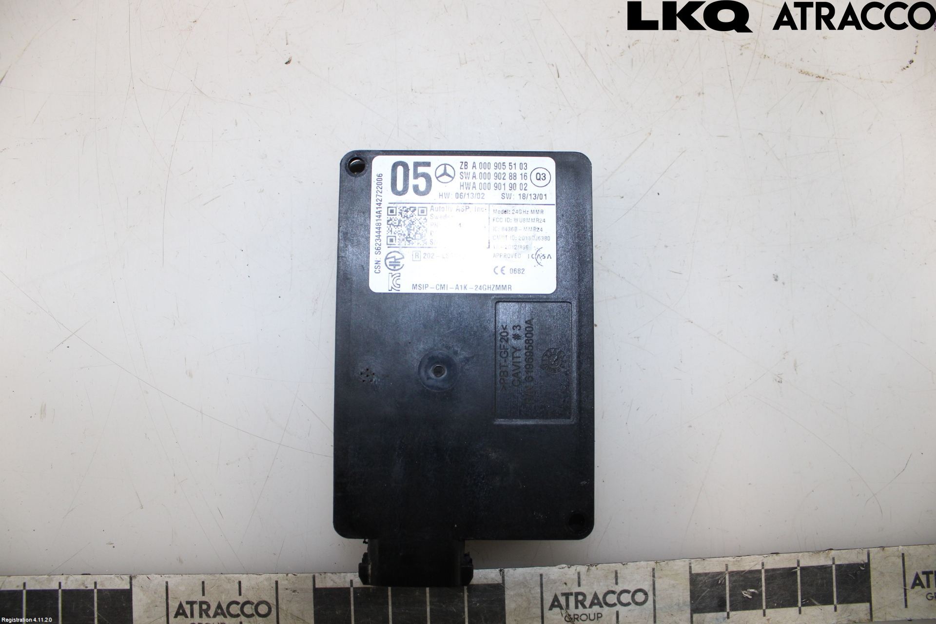 Mercedes-Benz MB CLA-KLASS (C117/X117) 13-19 Sensor Kollisjonsbeskyttelse