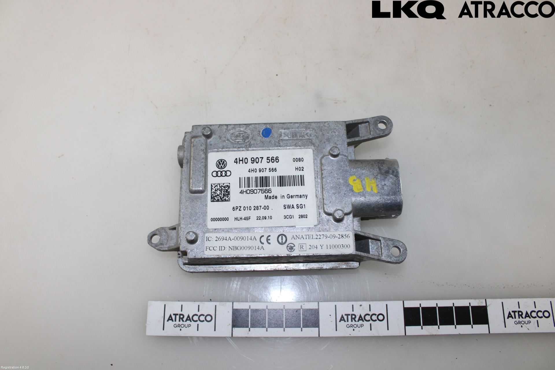 Audi A8/S8 4H 10-17 Sensor Kollisjonsbeskyttelse
